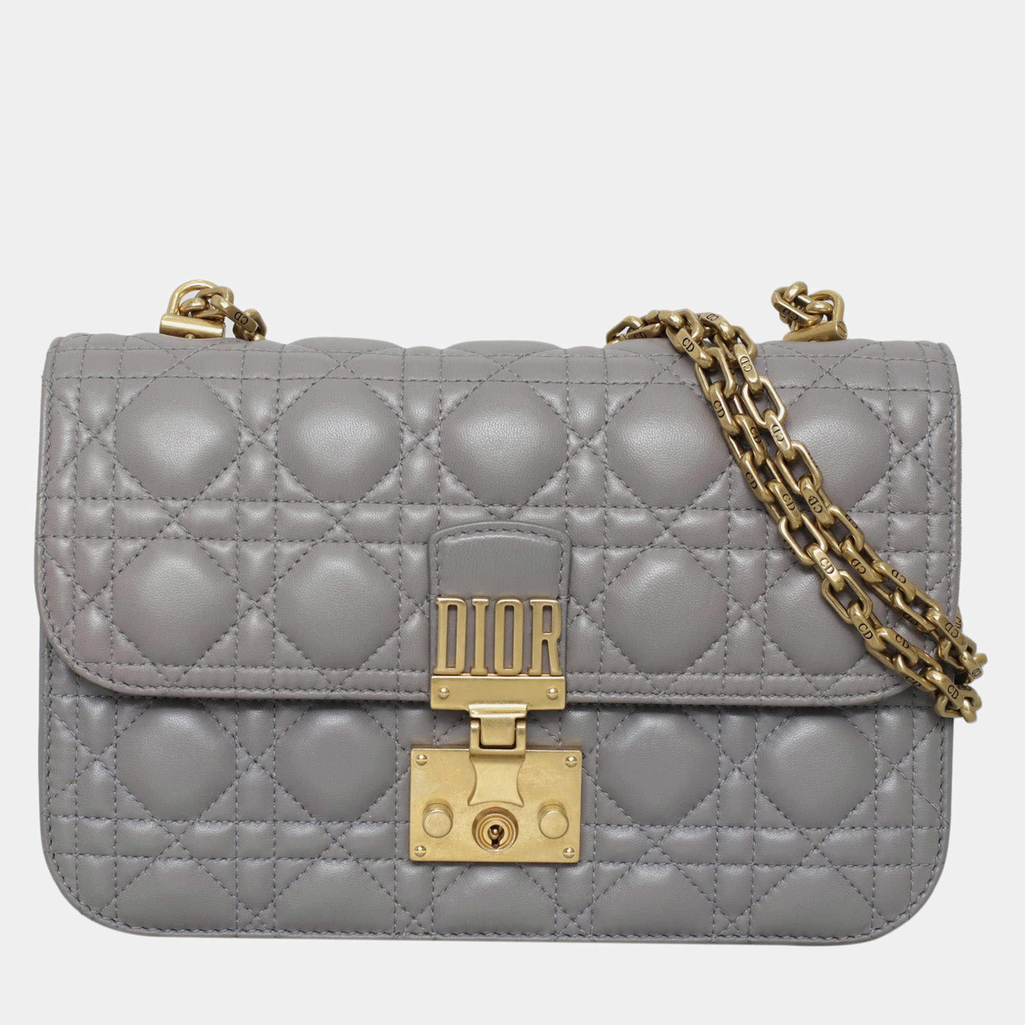 Pre Owned حقيبة بقلاب ديور كبير ديورأديكت