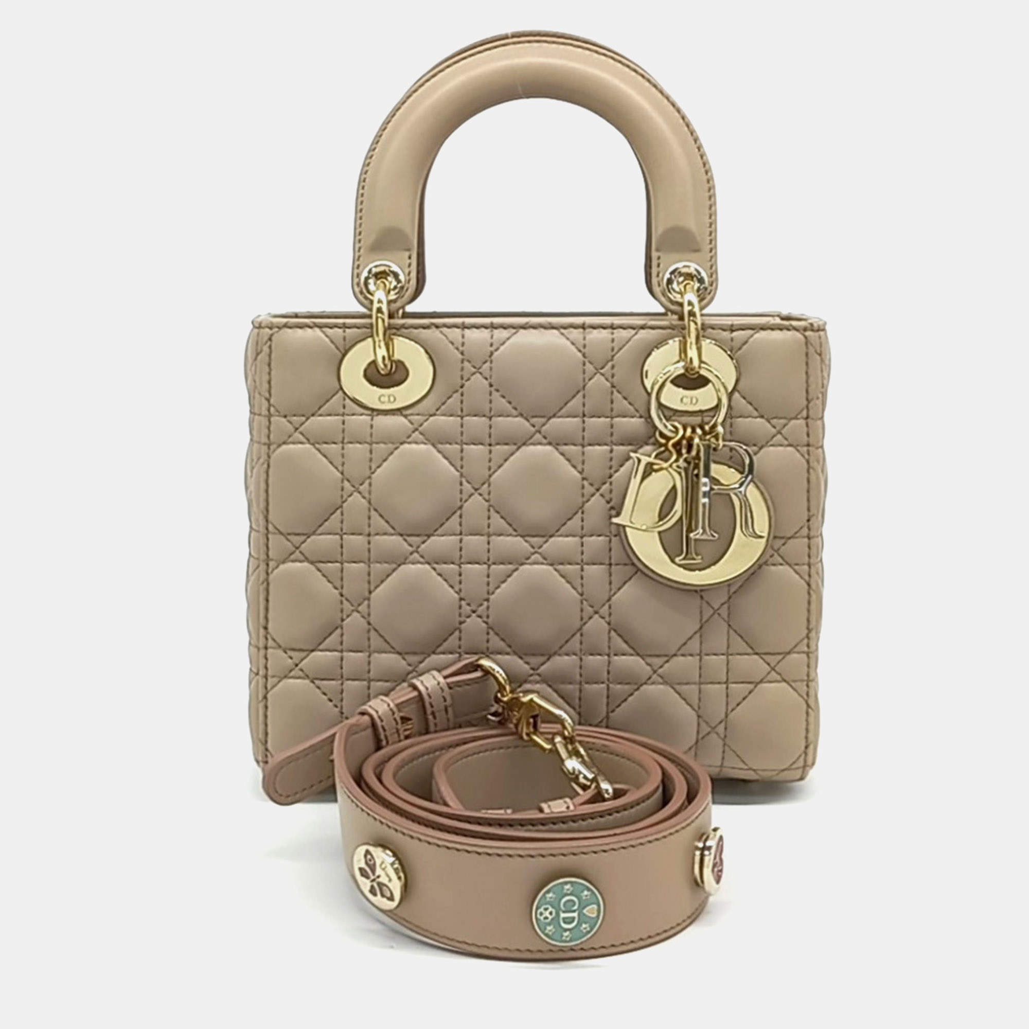 Pre Owned Christian Dior Lady Bag Small M0538OCAL