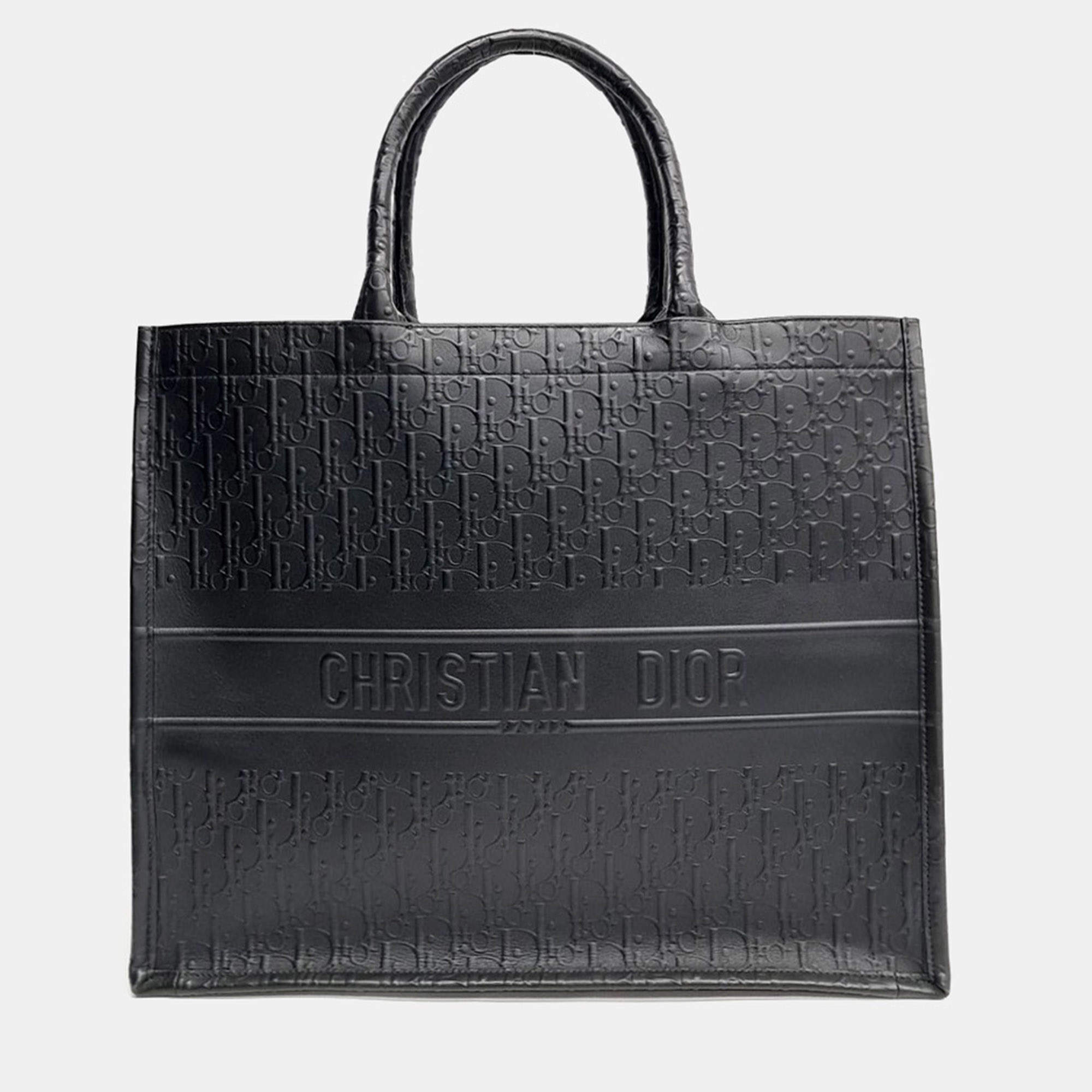 Pre Owned Christian Dior Book Tote Bag 42