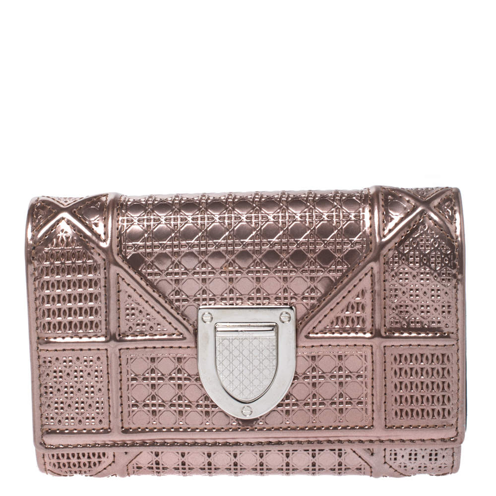 dior rose gold bag