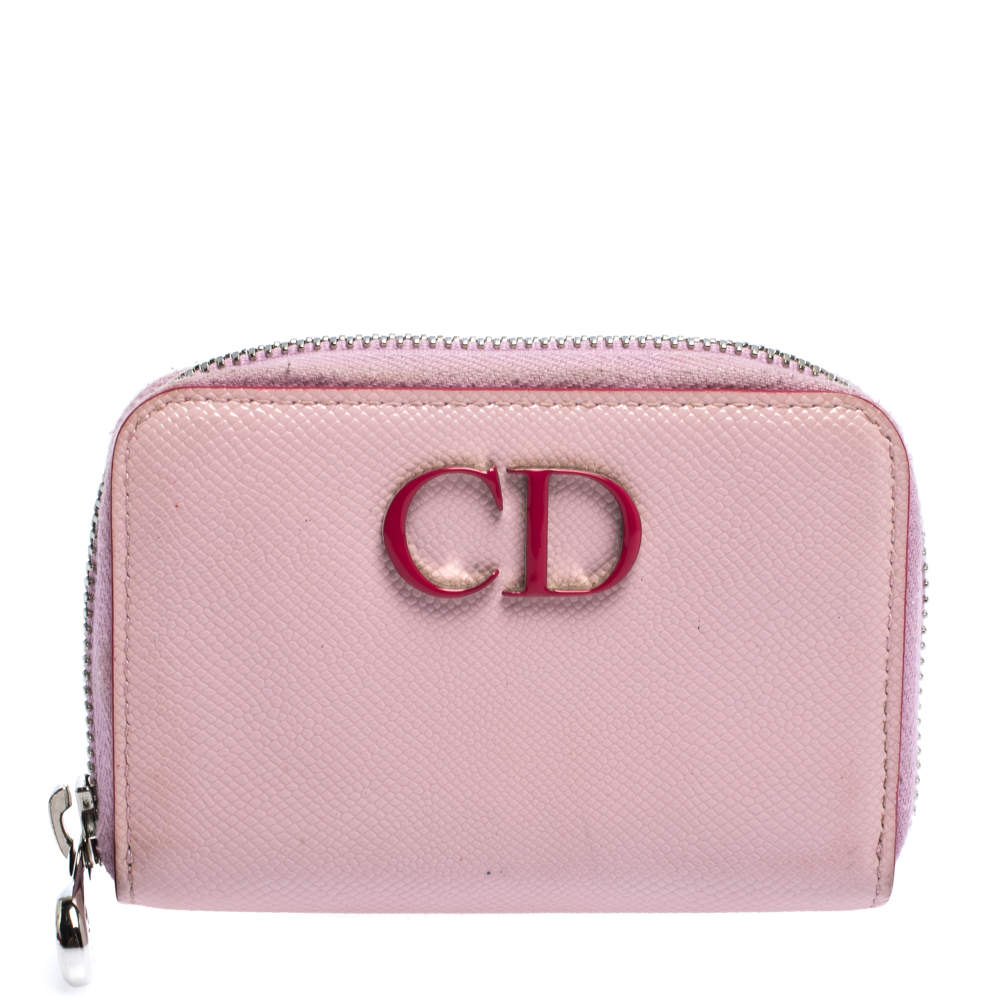 dior pink wallet