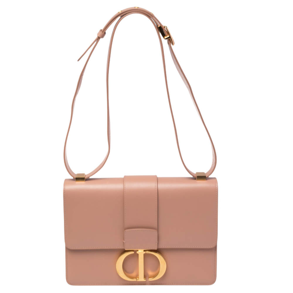 مملوكة مسبقًا Dior Beige Leather 30 Montaigne Shoulder Bag
