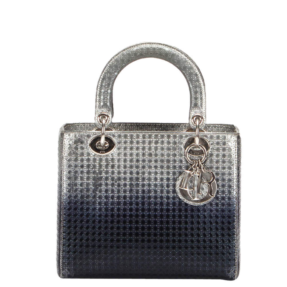 Dior Multicolor Leather Ombre Micro Cannage Lady Dior Bag Dior TLC