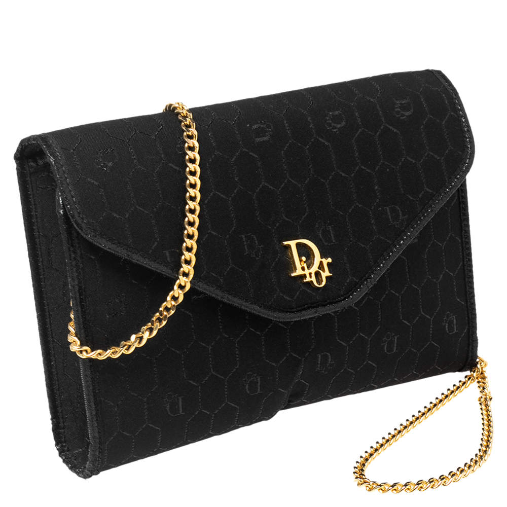 Dior Black Canvas and Leather Vintage Flap Crossbody Bag Dior | The Luxury  Closet