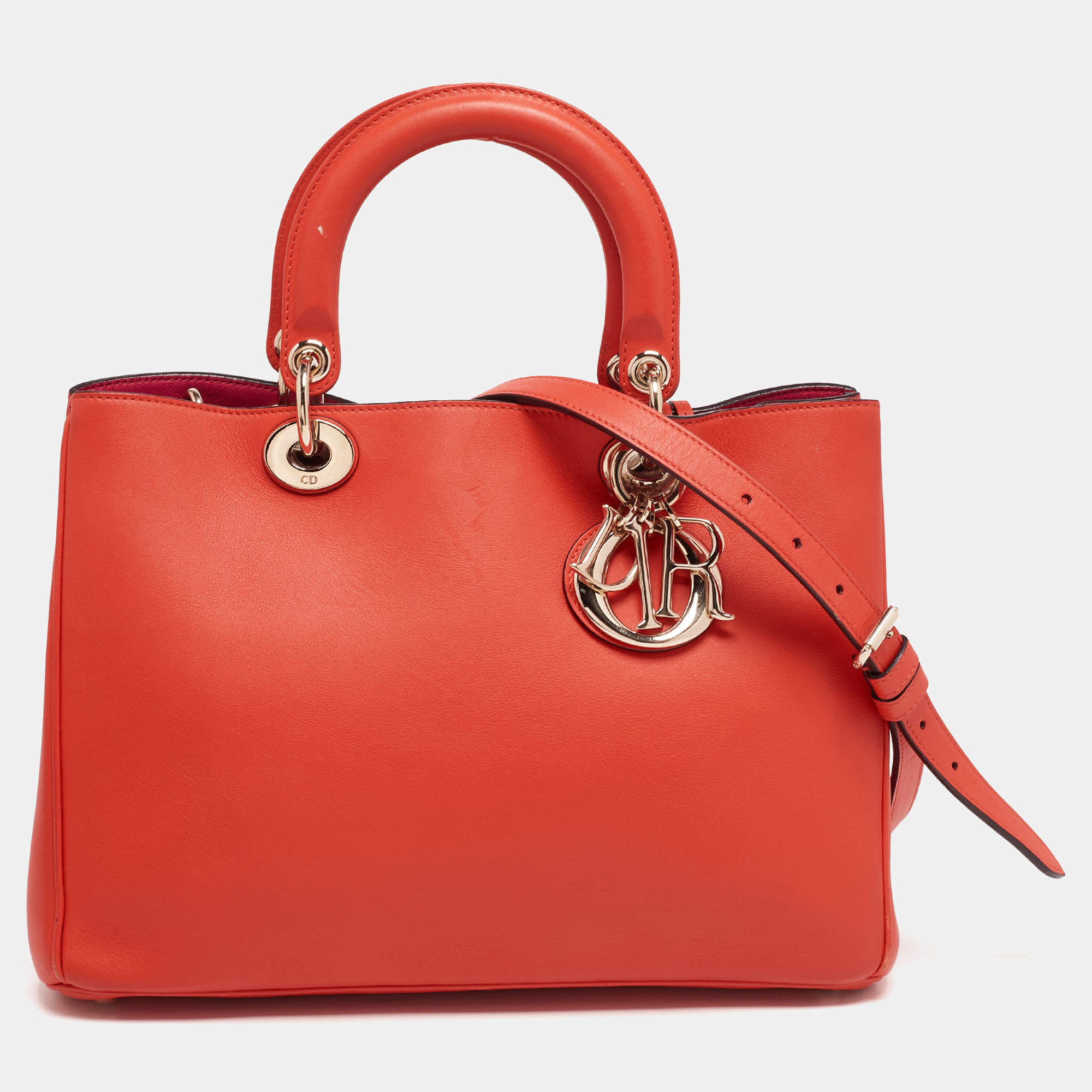 Orange Dior Tote Bag Colors Christian Dior Light Grey Cannage