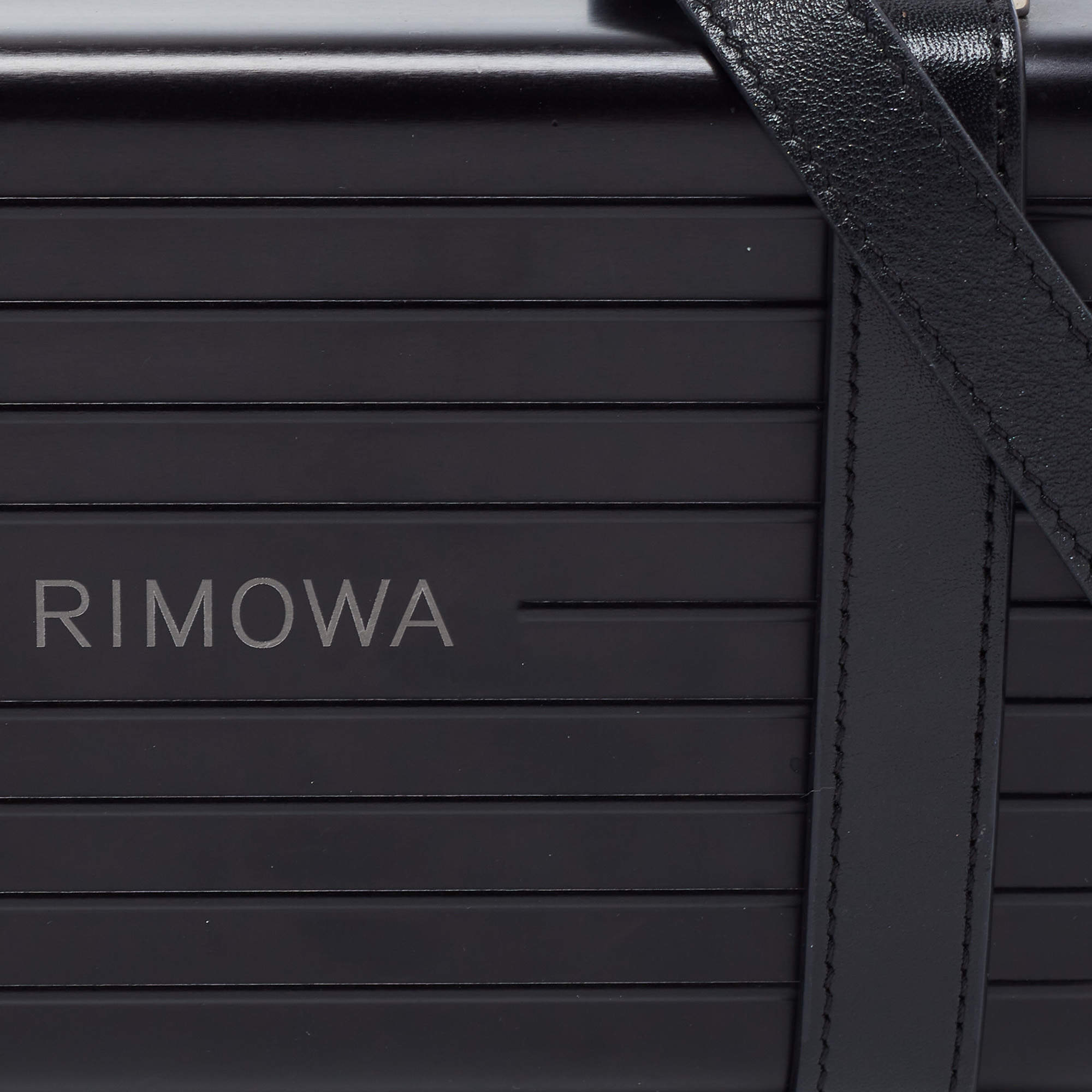 Trunk travel bag Dior x Rimowa Black in Metal - 30948458