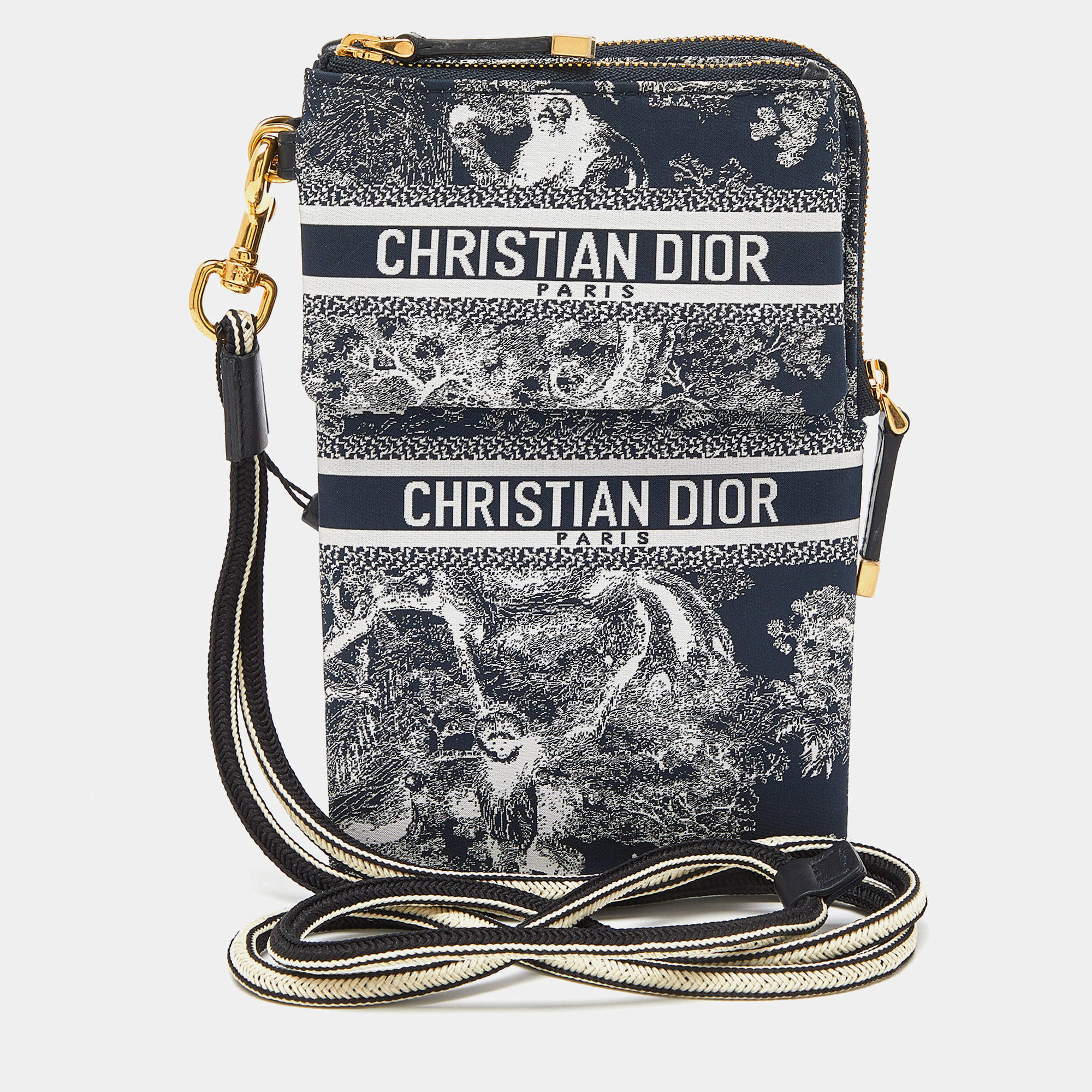 Used] Christian Dior Dior Travel Multifunction Pouch Shoulder