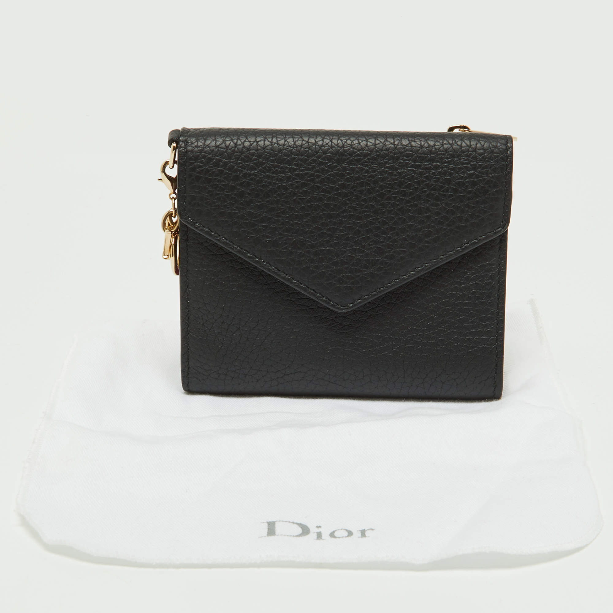 Diorissimo leather wallet Dior Black in Leather - 29558797