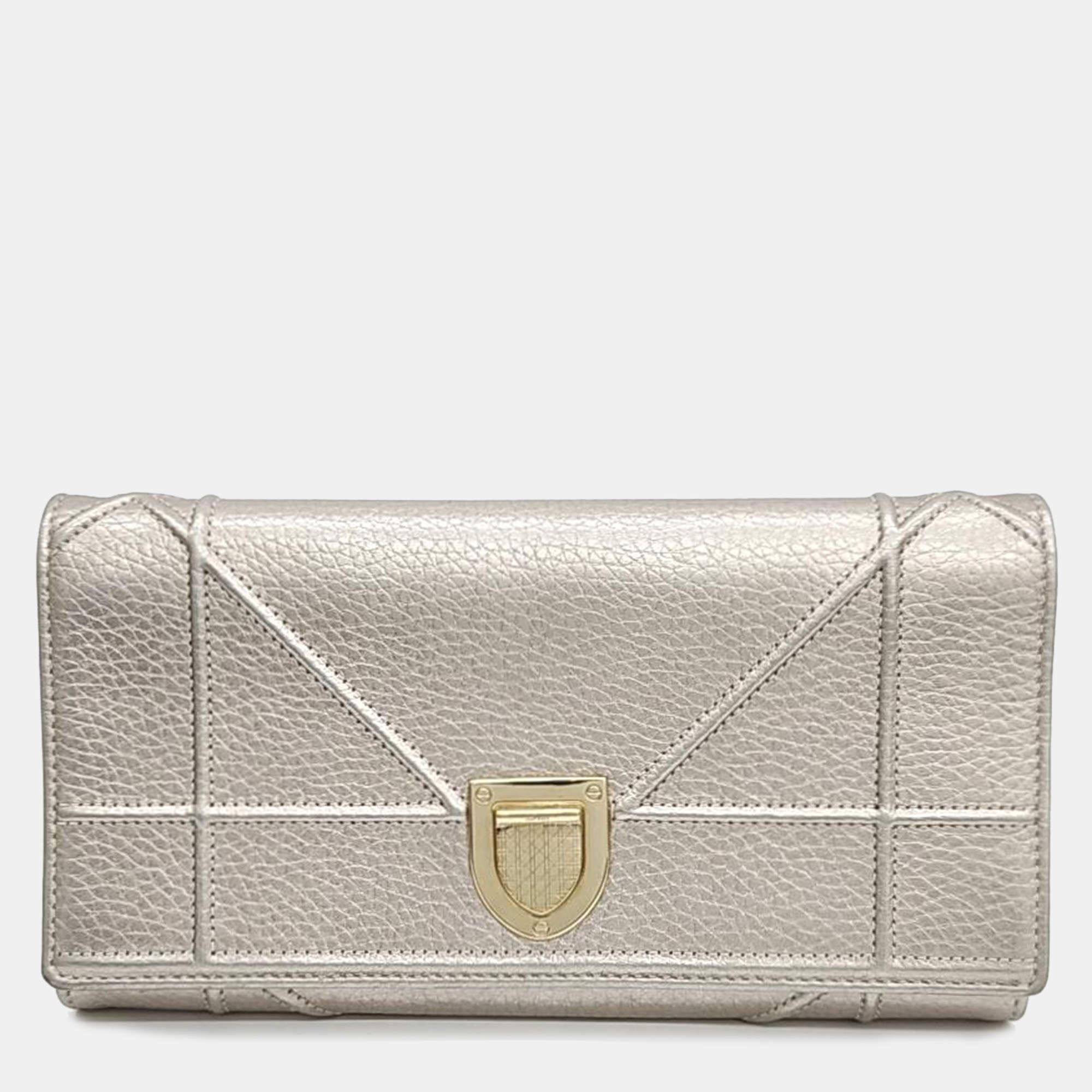 Pre Owned Christian Dior Diolamar Chain Crossbody Bag