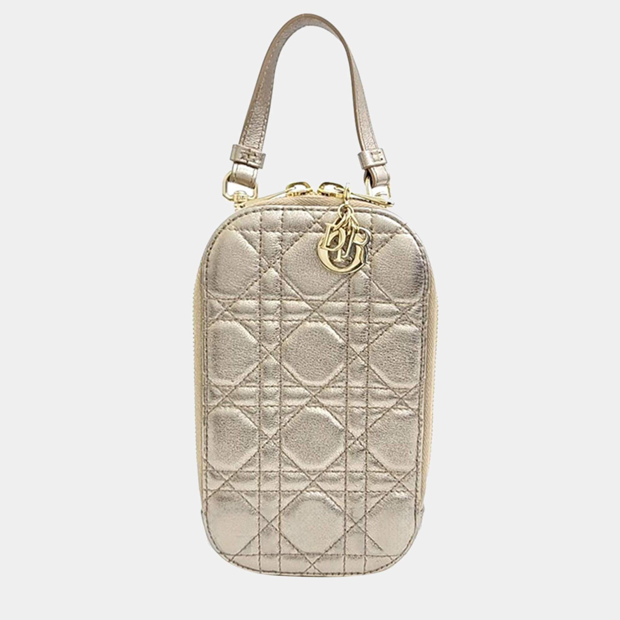 Christian Dior phone holder cross bag