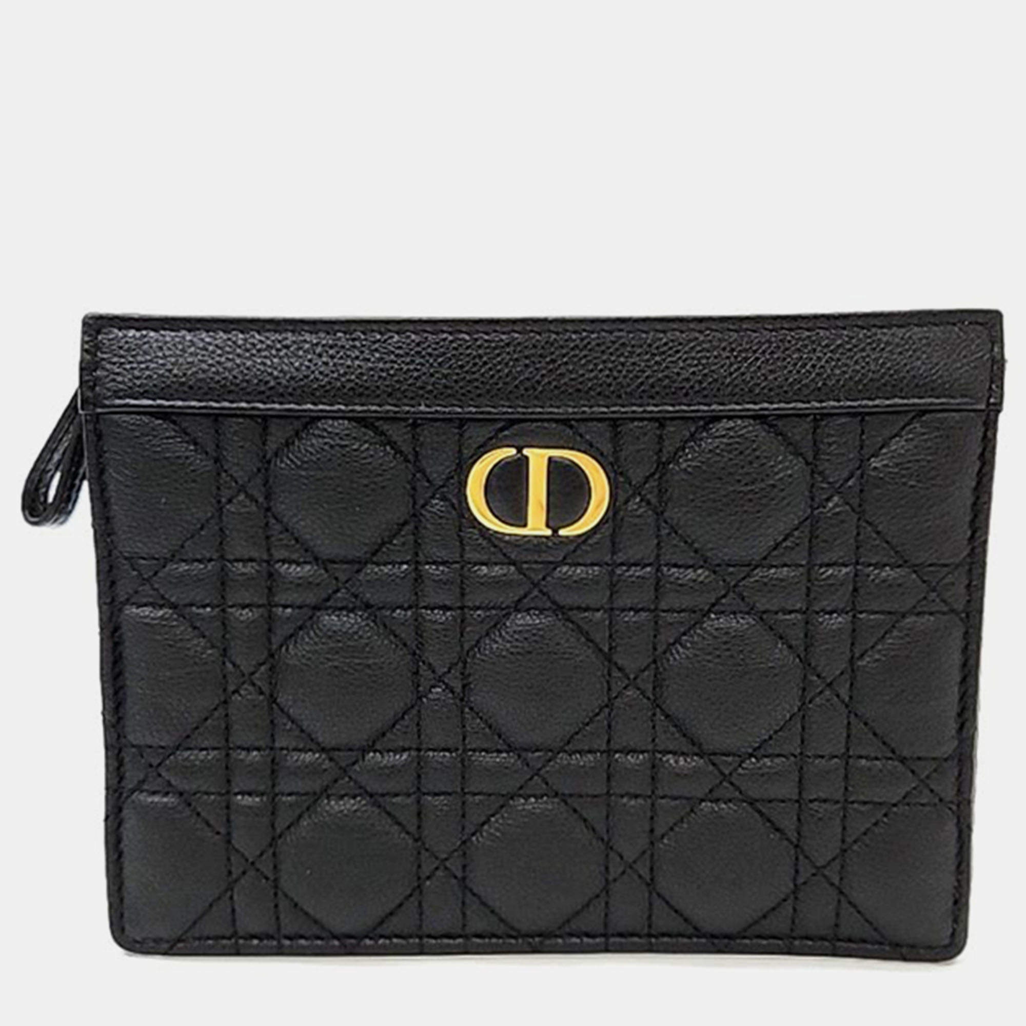 Christian Dior Caro Chain Zipper Pouch and Cross Bag S5106 Dior The