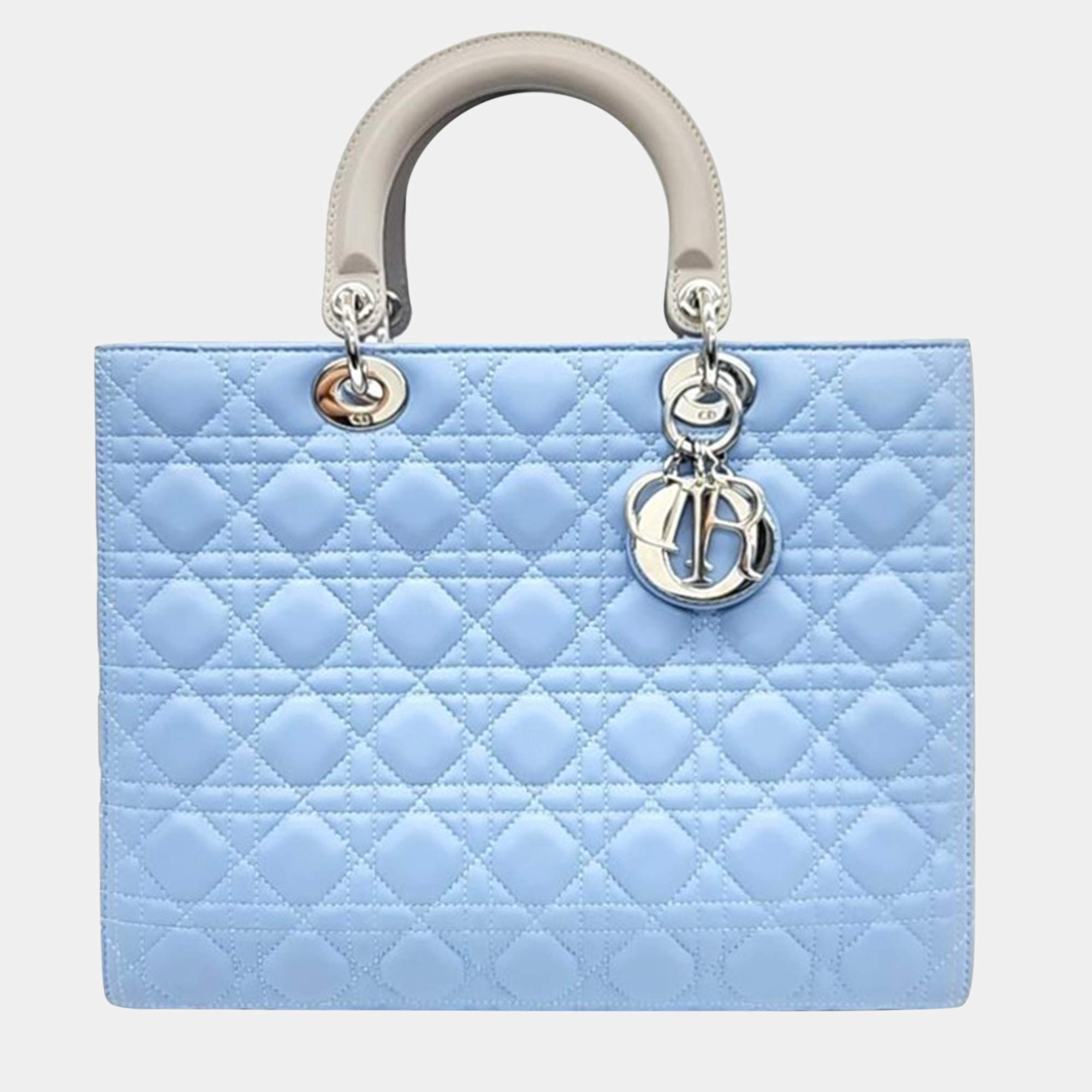 Pre Owned Christian Dior Lady Dior Large