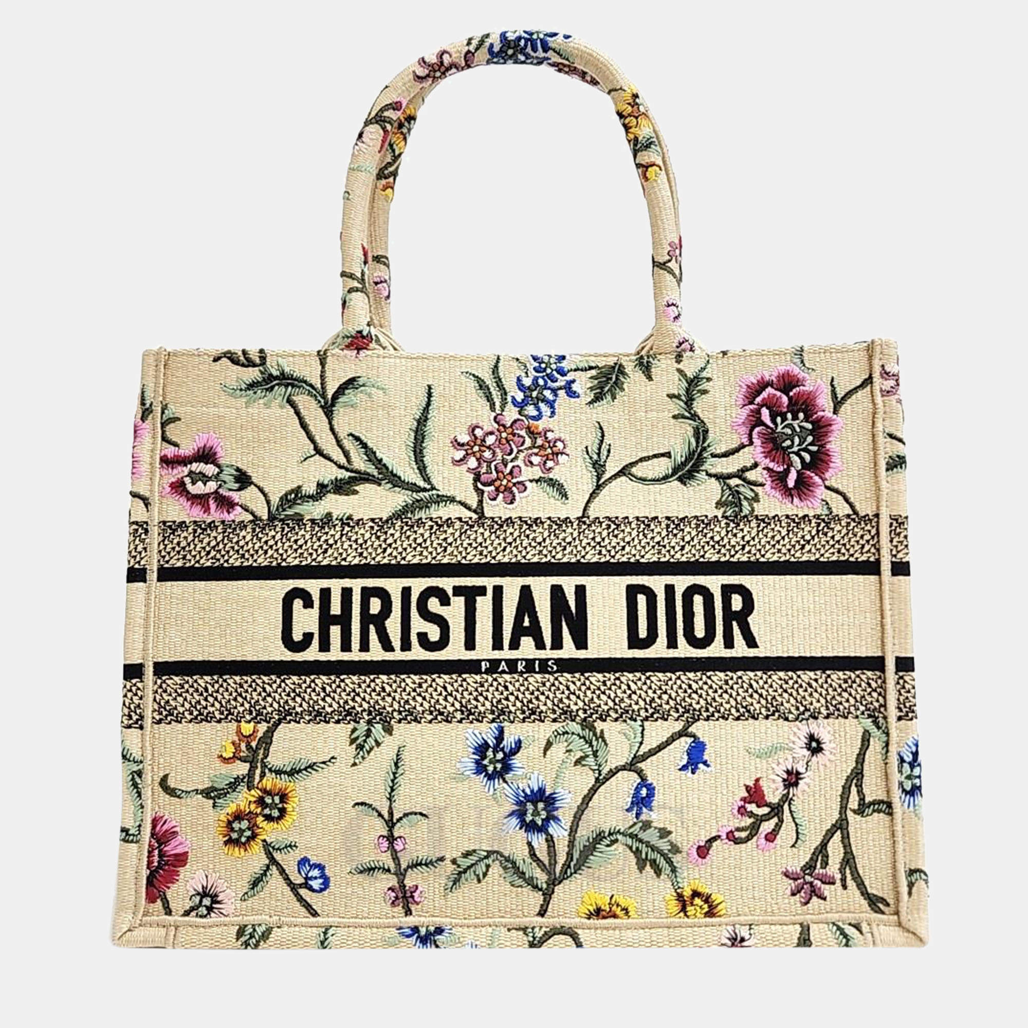 Pre Owned Christian Dior Book Tote Bag 36
