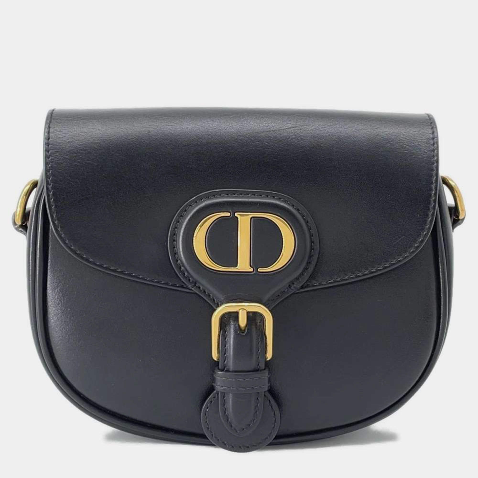 Dior Black Leather Small Bobby Shoulder Bag 