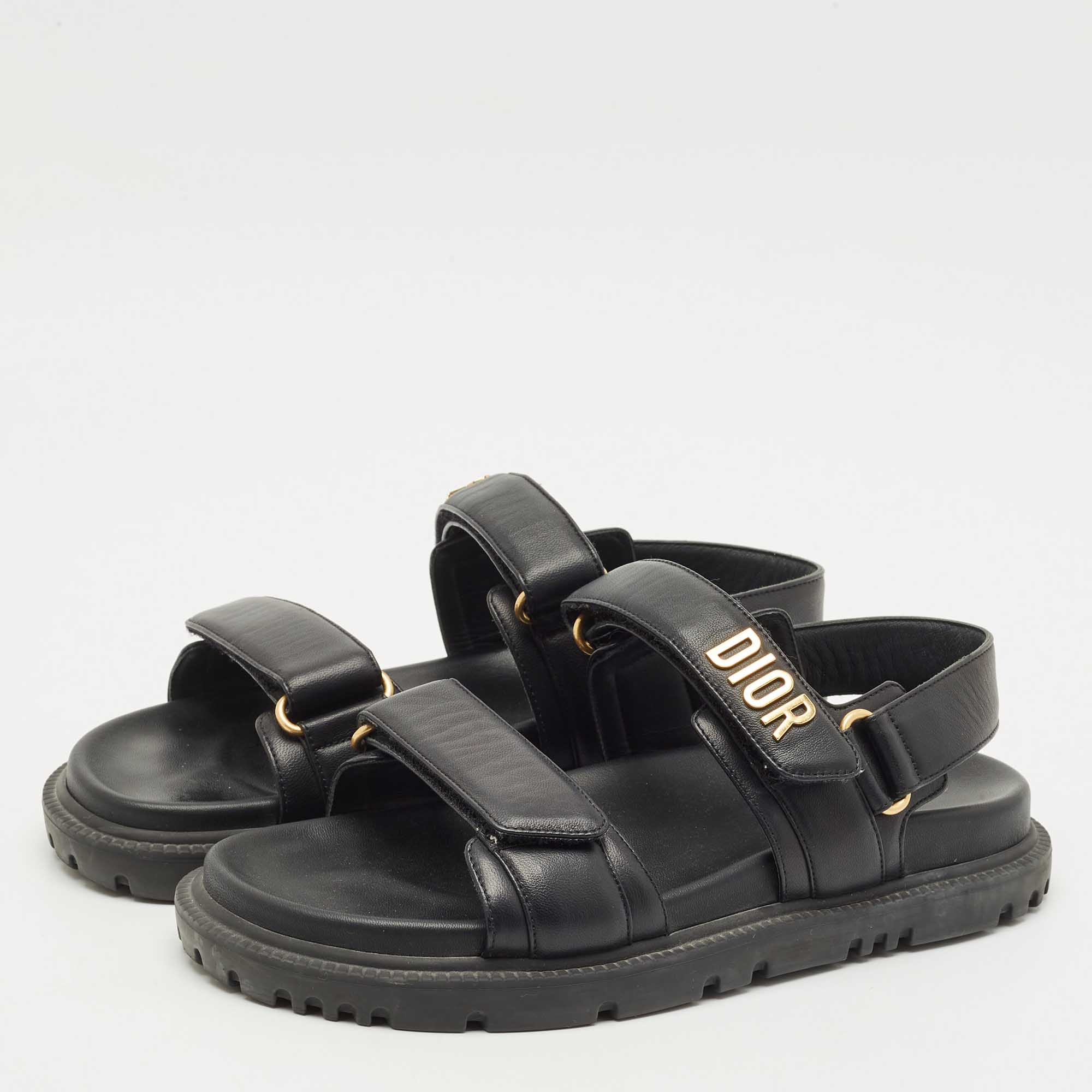 サンダル・ミュール Dior Dioract Platform Sandal Dioract Platform Sandal White Lambskin | DIOR