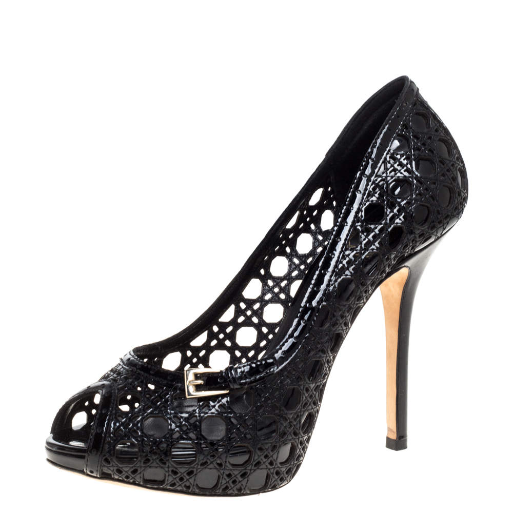dior patent pumps