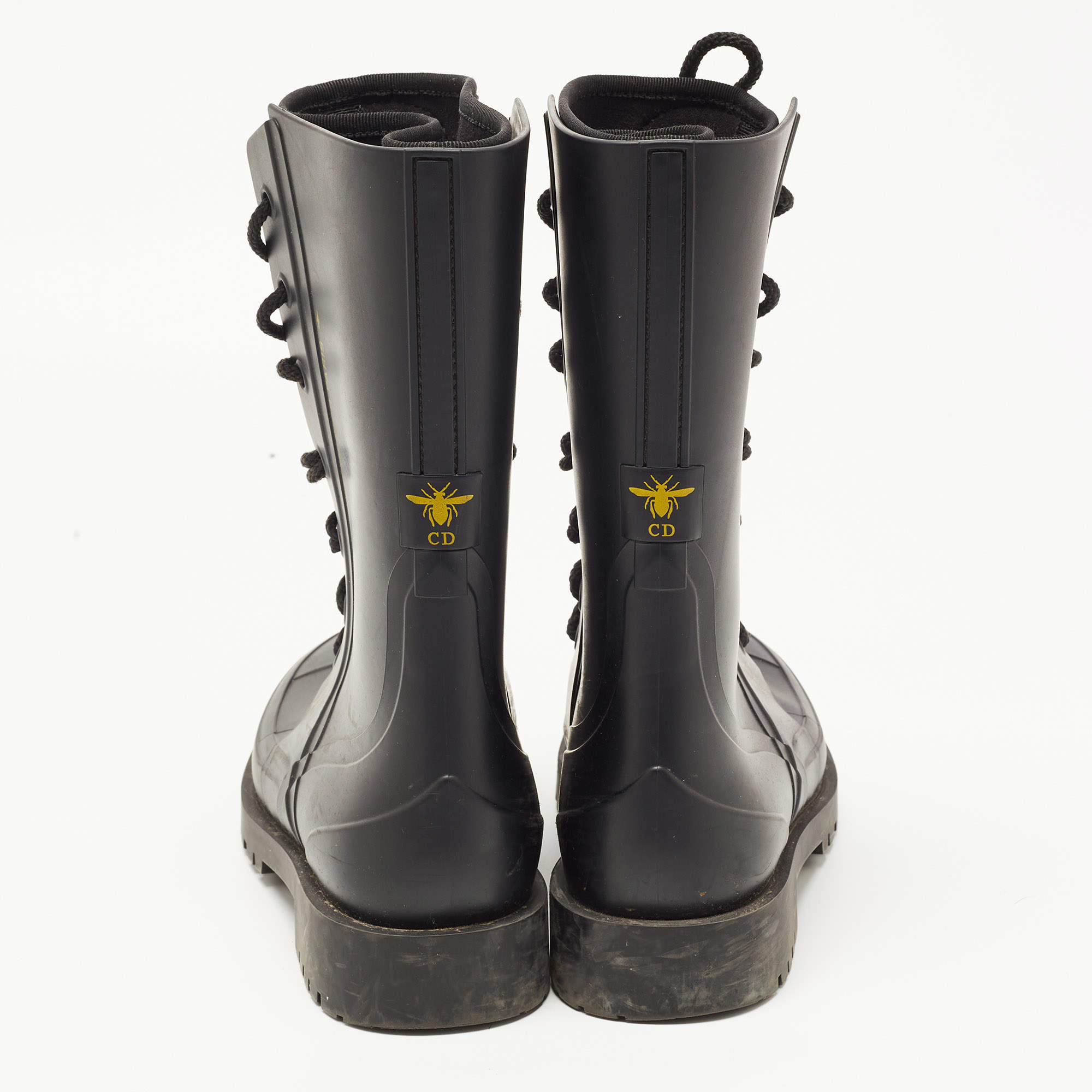 DIOR Dior Camp Boots in Black - More Than You Can Imagine
