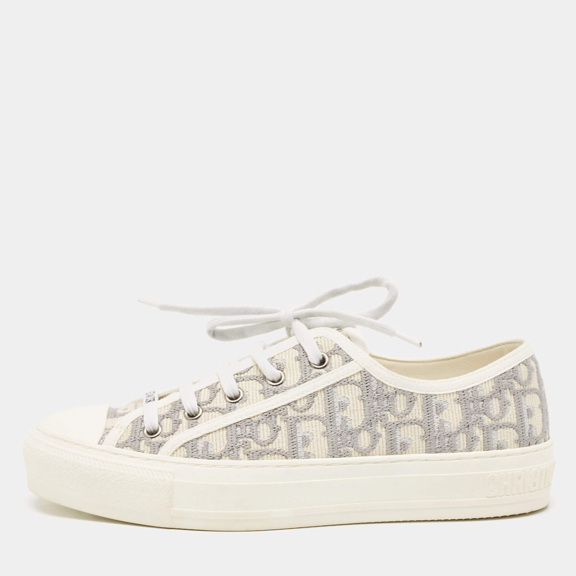 U　Christian DIOR Whiteコート　38サイズ luxury-women-dior-used-shoes-