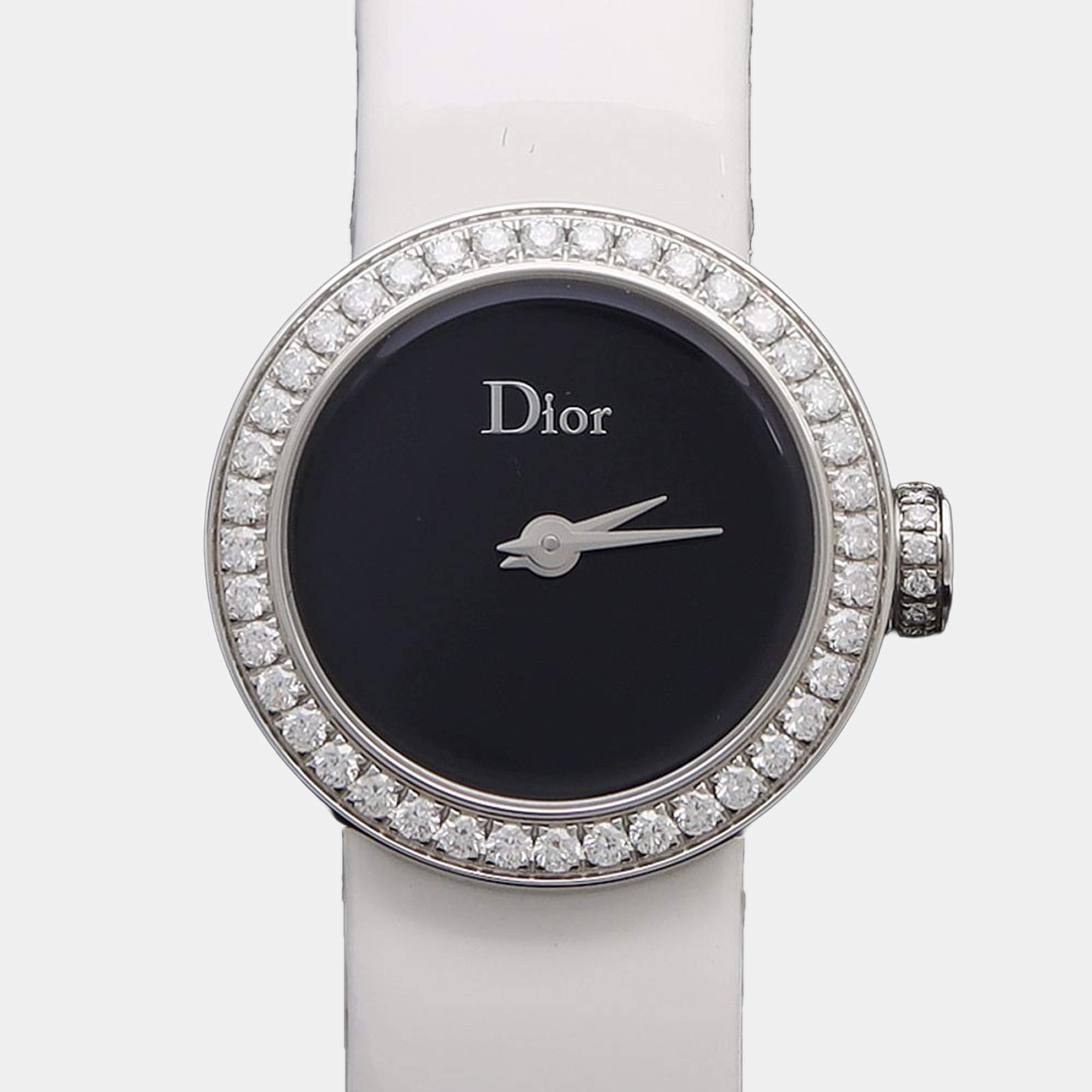 Christian Dior La D De Dior CD040110-J Quartz Diamond Stainless