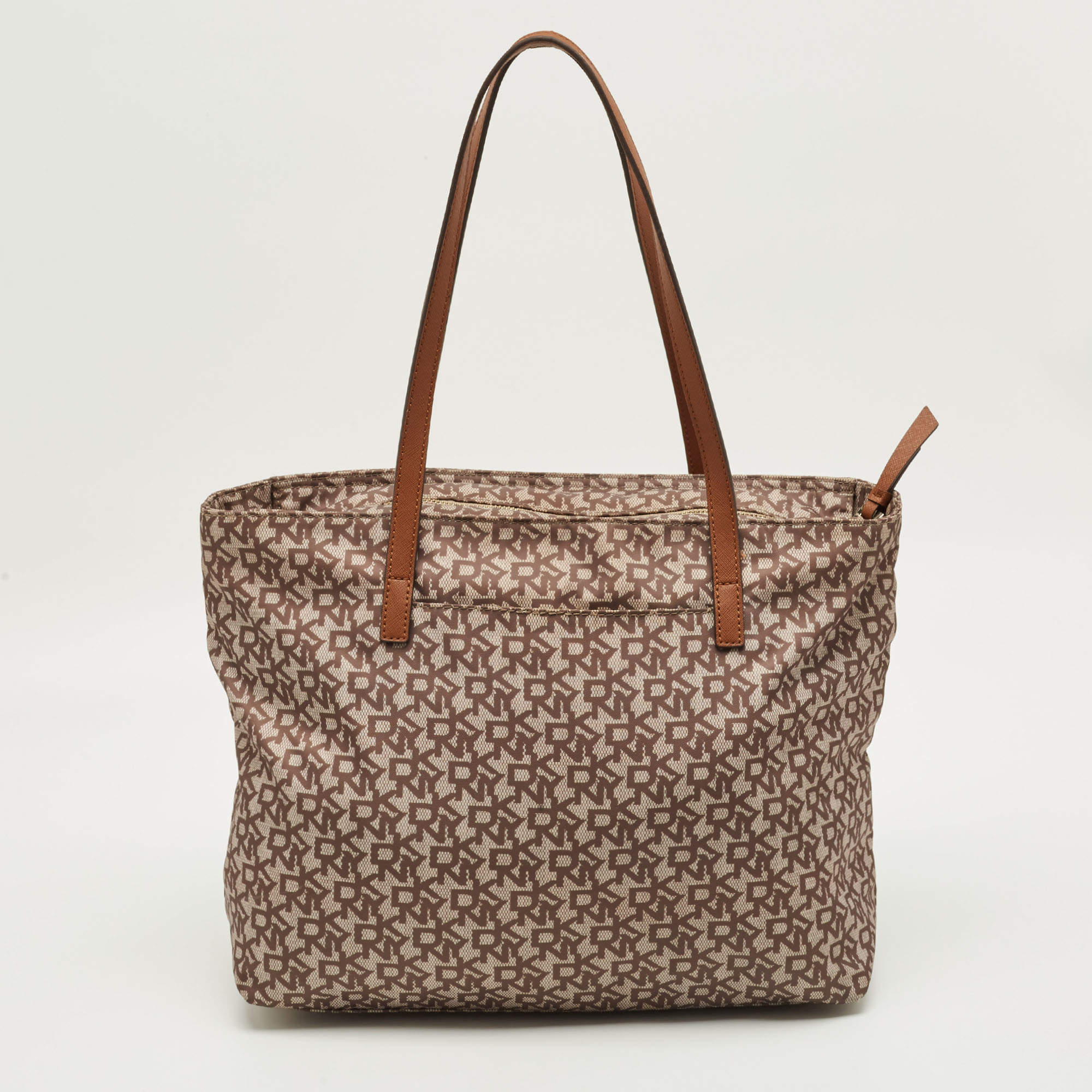 DKNY Black PVC Logo Embossed Shopper Tote Dkny | TLC