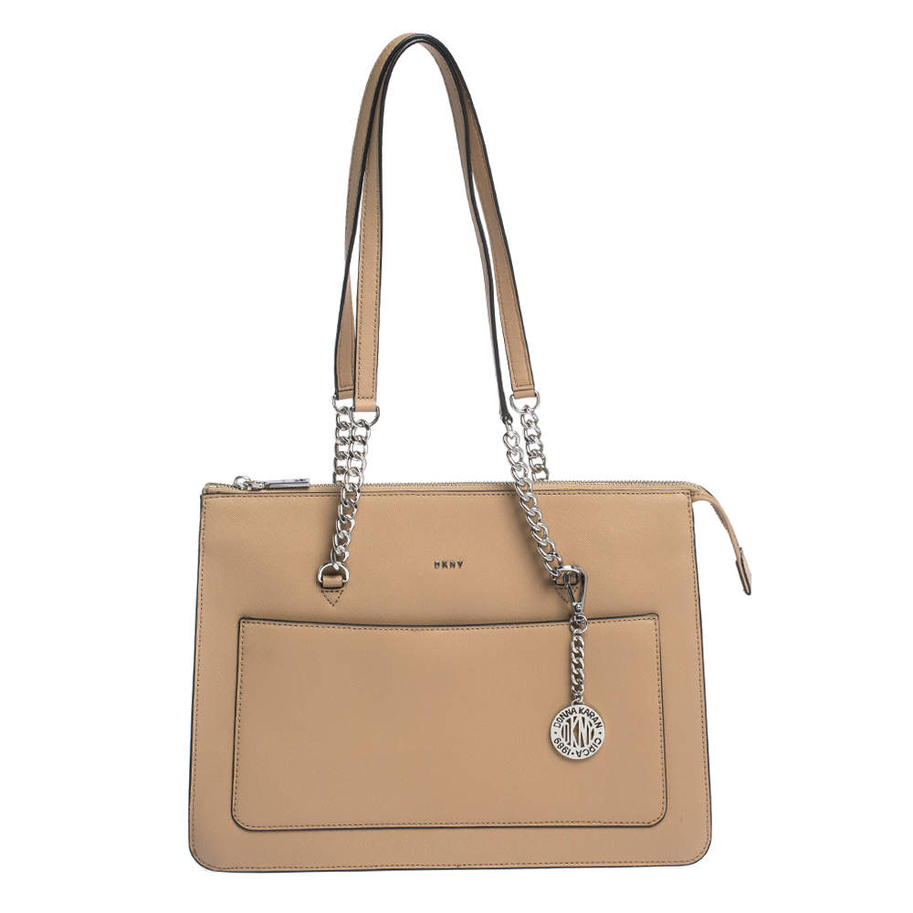 dkny bag beige