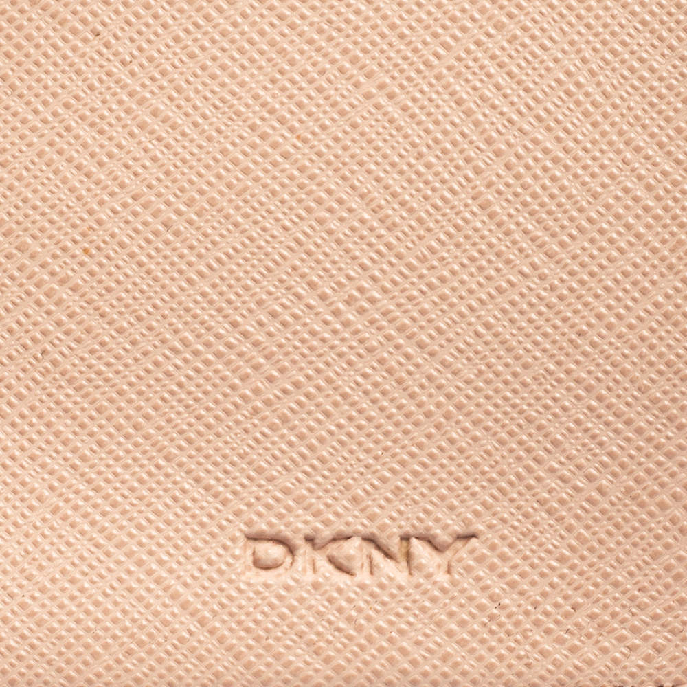 Leather wallet Dkny Pink in Leather - 23971982