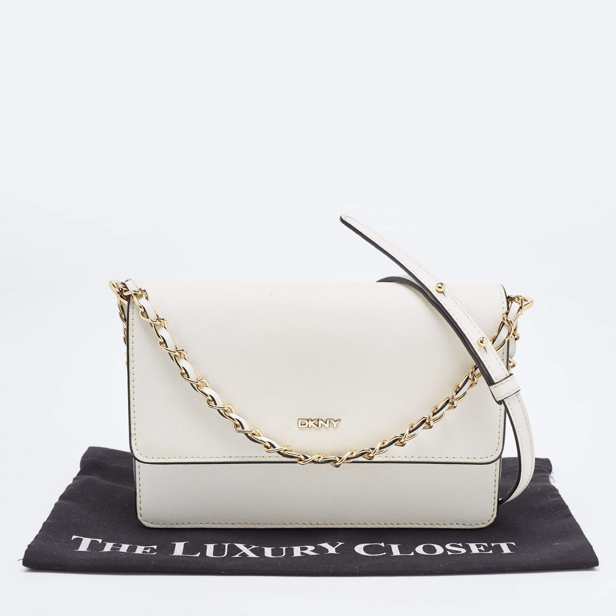 Dkny hot sale white handbags