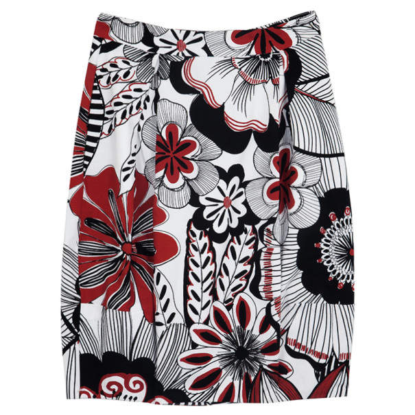 Dolce & Gabbana Floral Pencil Skirt S