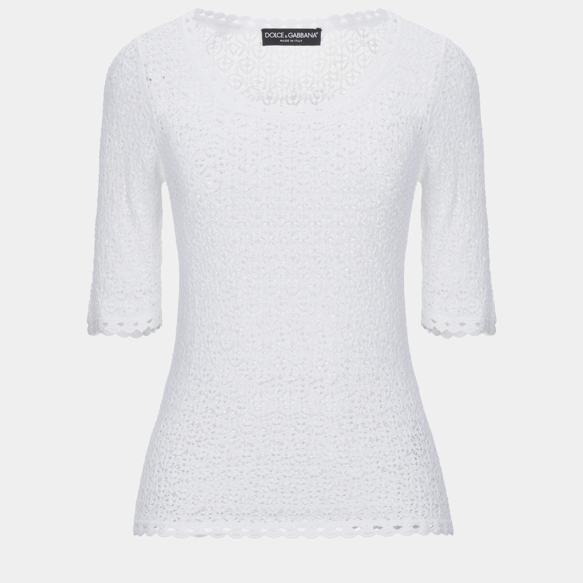 Dolce & Gabbana Viscose Sweater IT 40