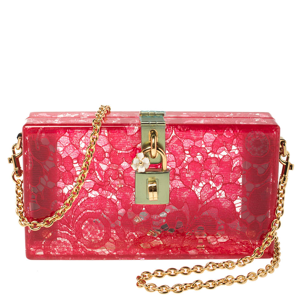 dolce gabbana red bag