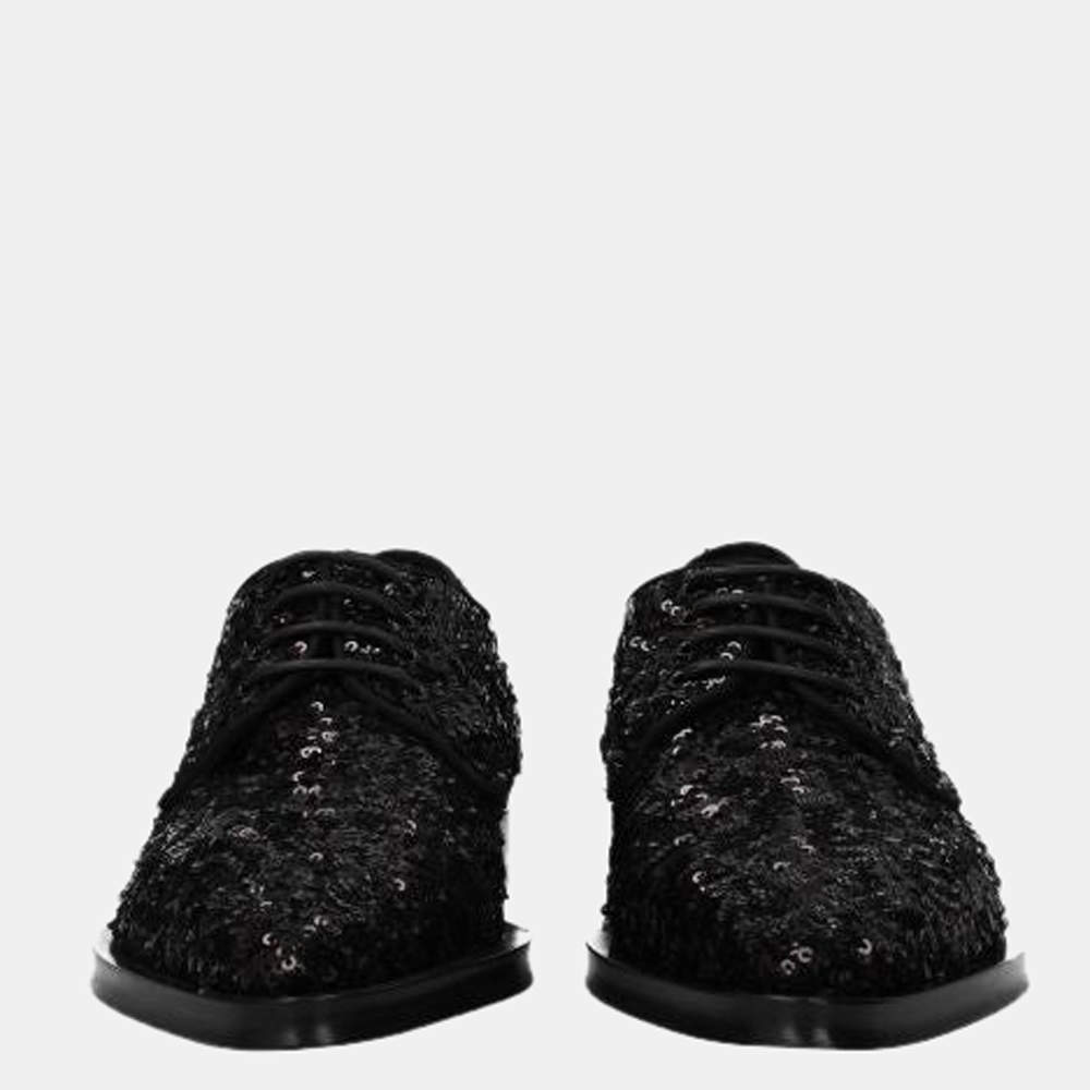 Black store sequin trainers