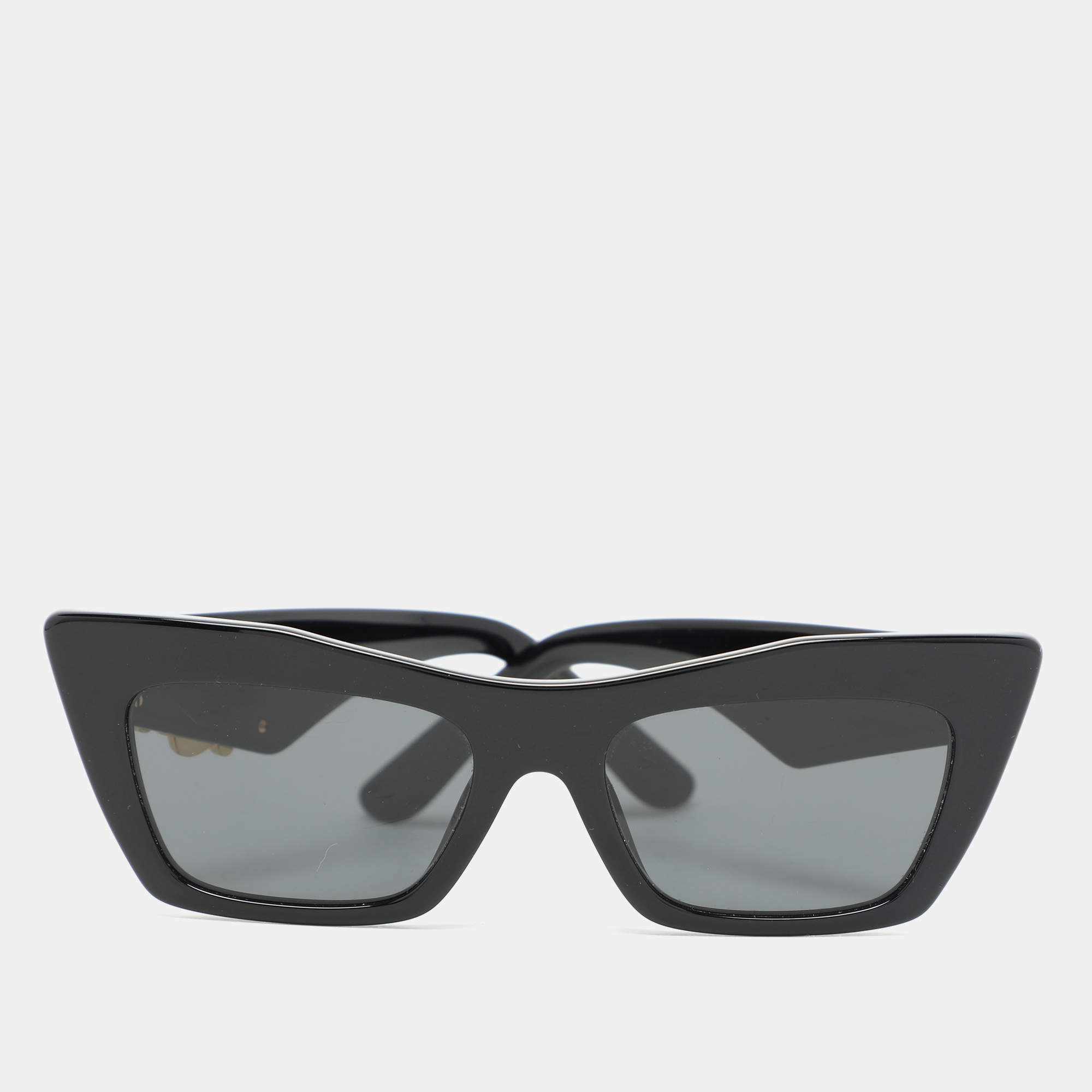 Pre Owned Dolce & Gabbana Black DG4435 Cat-Eye Sunglasses