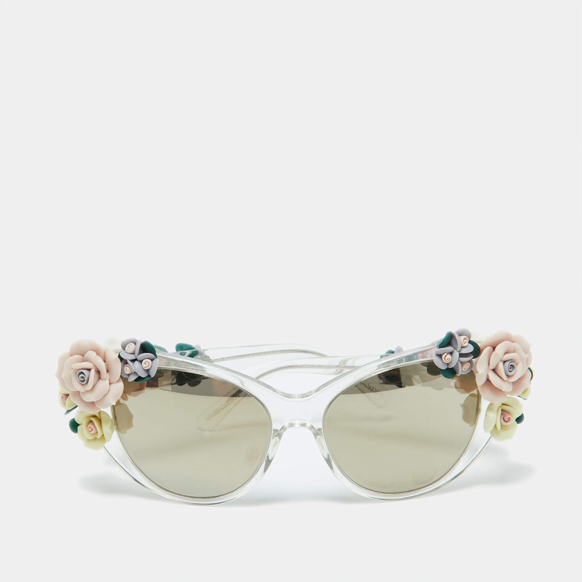【VIP価格】DOLCE & GABBANA Multicolor Floral Sunglasses Dolce & Gabbana Floral Sunglasses — Kisses & Cake