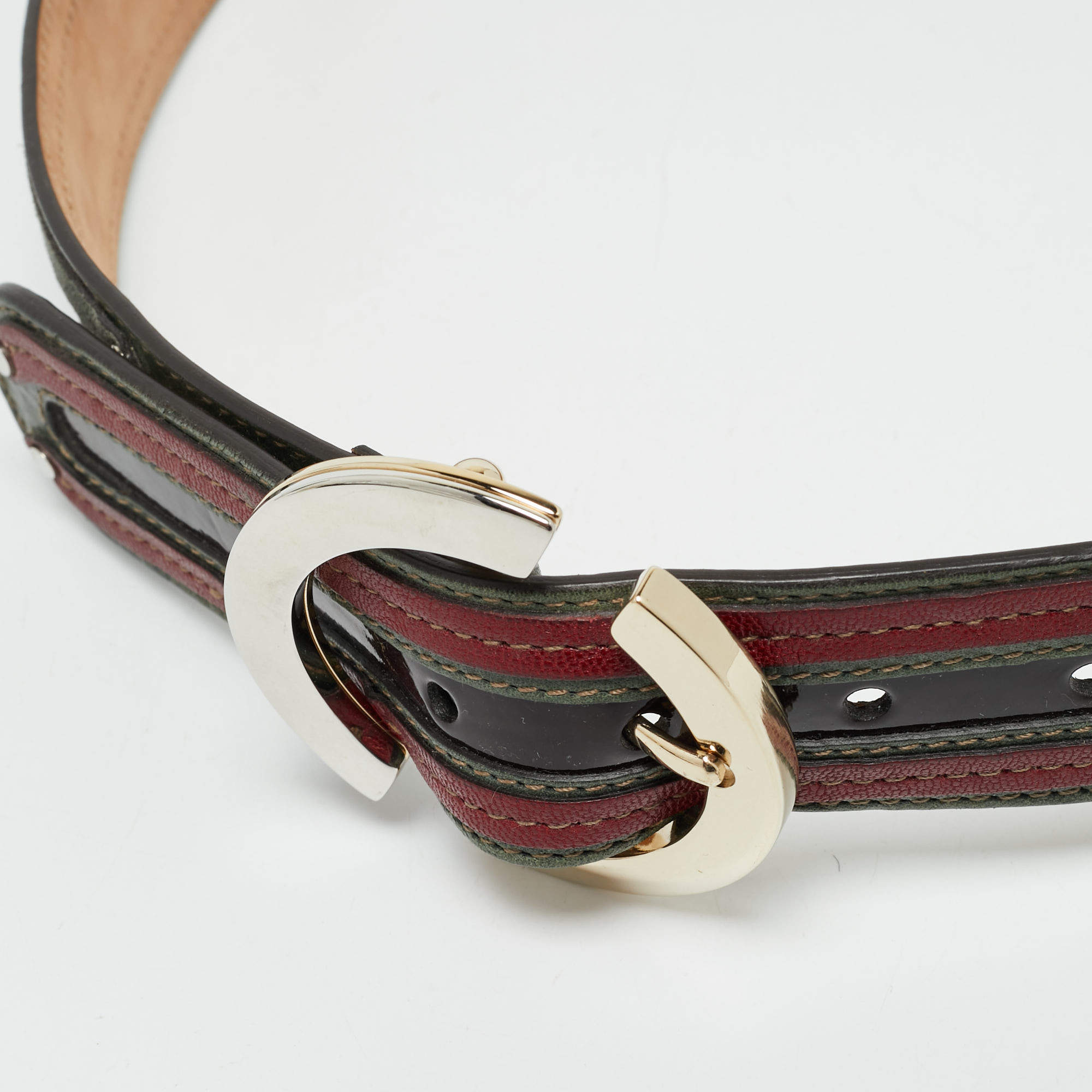 Jimmy Choo Black Leather JC Logo Belt 80CM Jimmy Choo | TLC