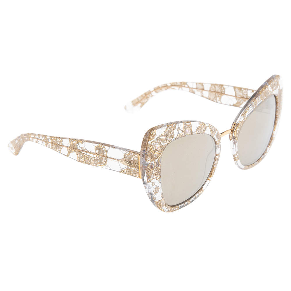 Dolce and gabbana outlet lace sunglasses