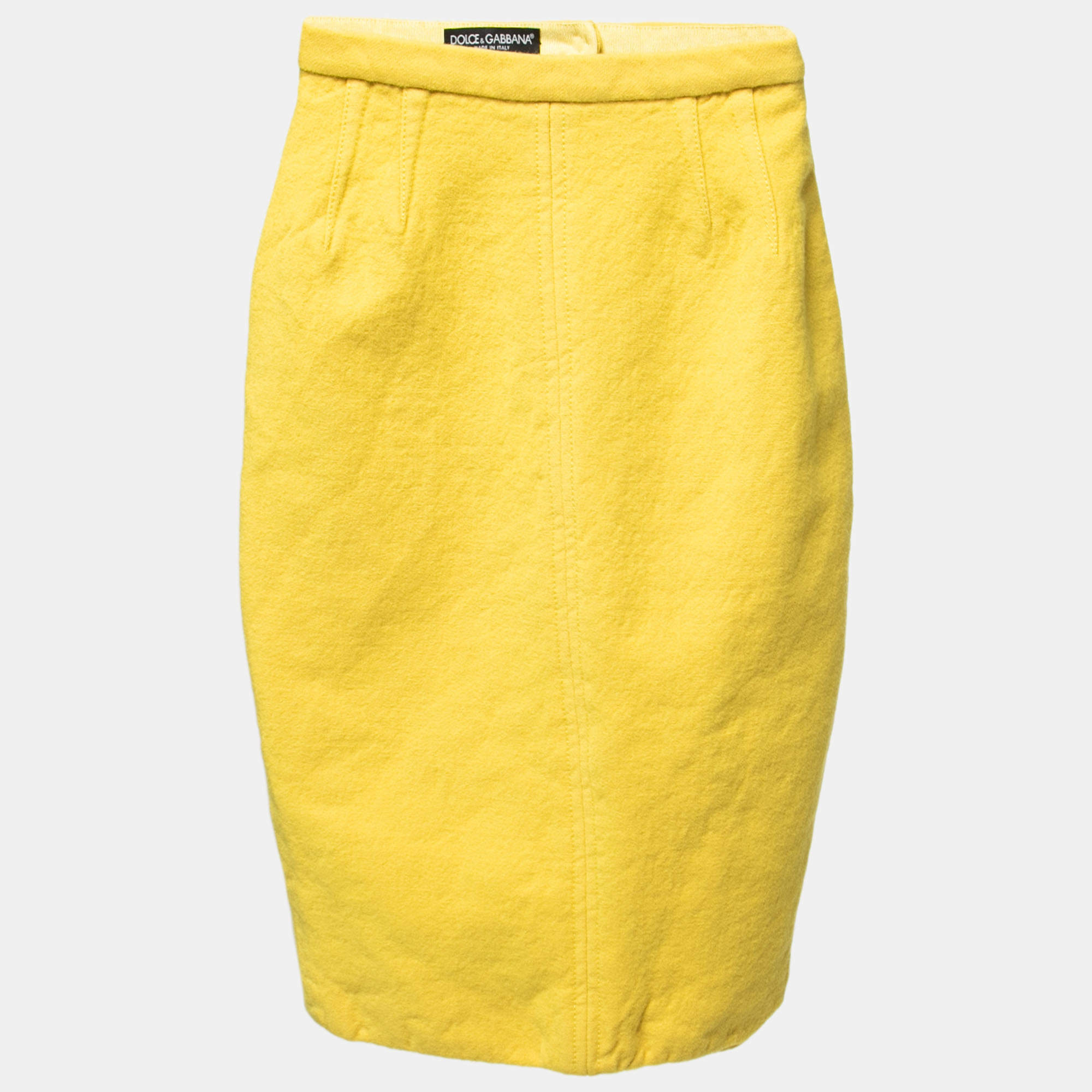 Yellow skirt discount dolce gabbana