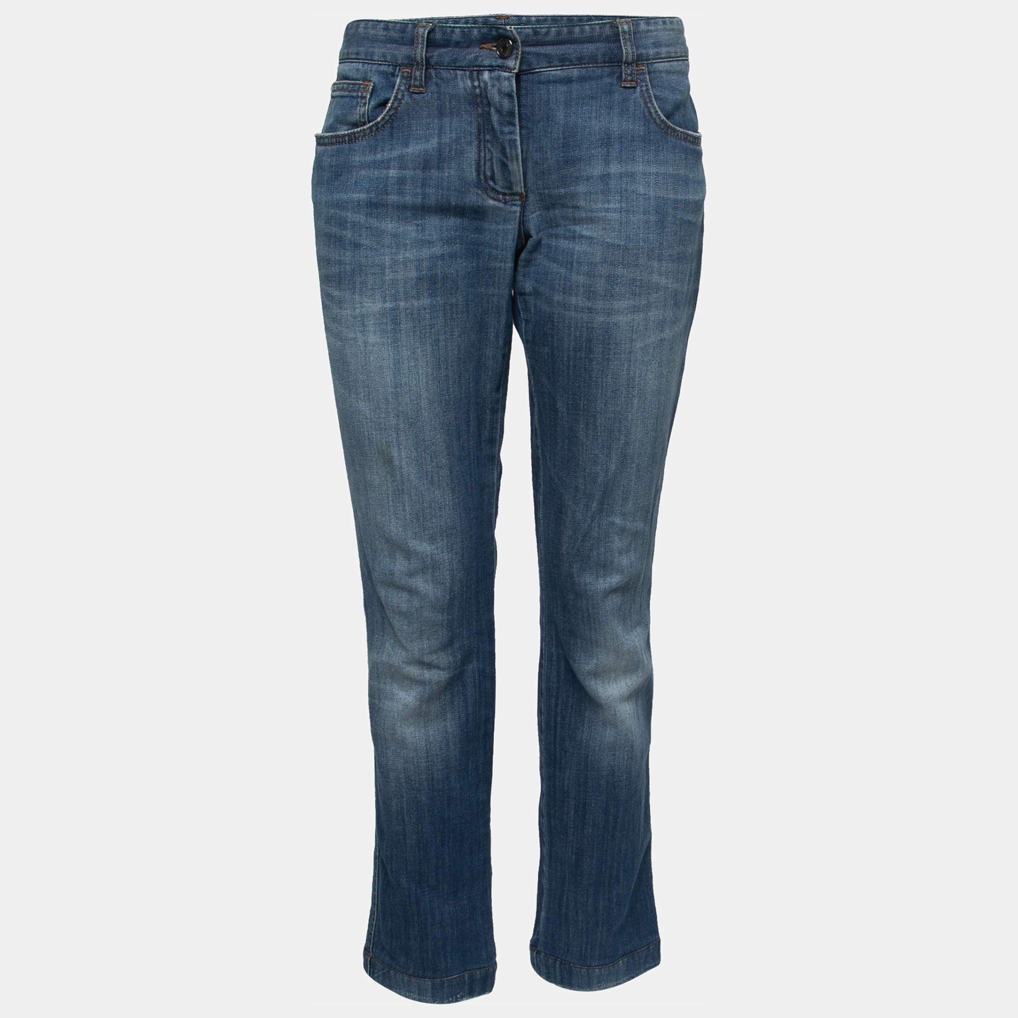 Pre Owned Dolce & Gabbana Blue Denim Jeans M Waist 32"