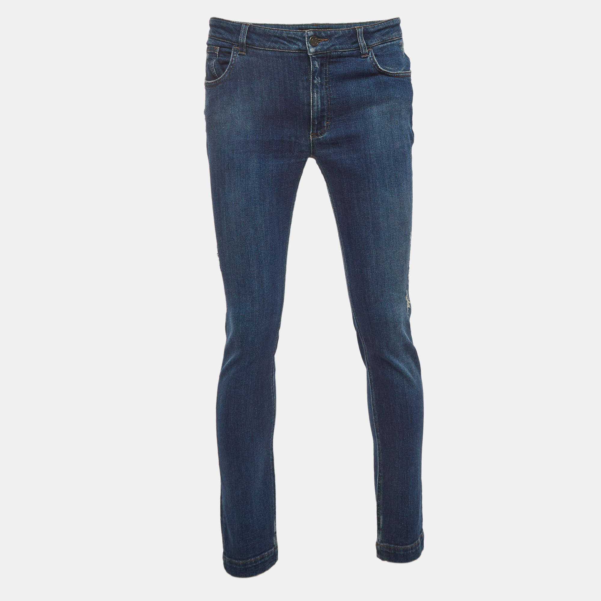Dolce & Gabbana Blue Denim Kate Jeans XL Waist 34"