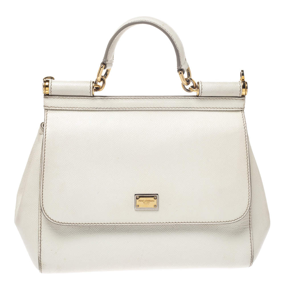 dolce gabbana bag white