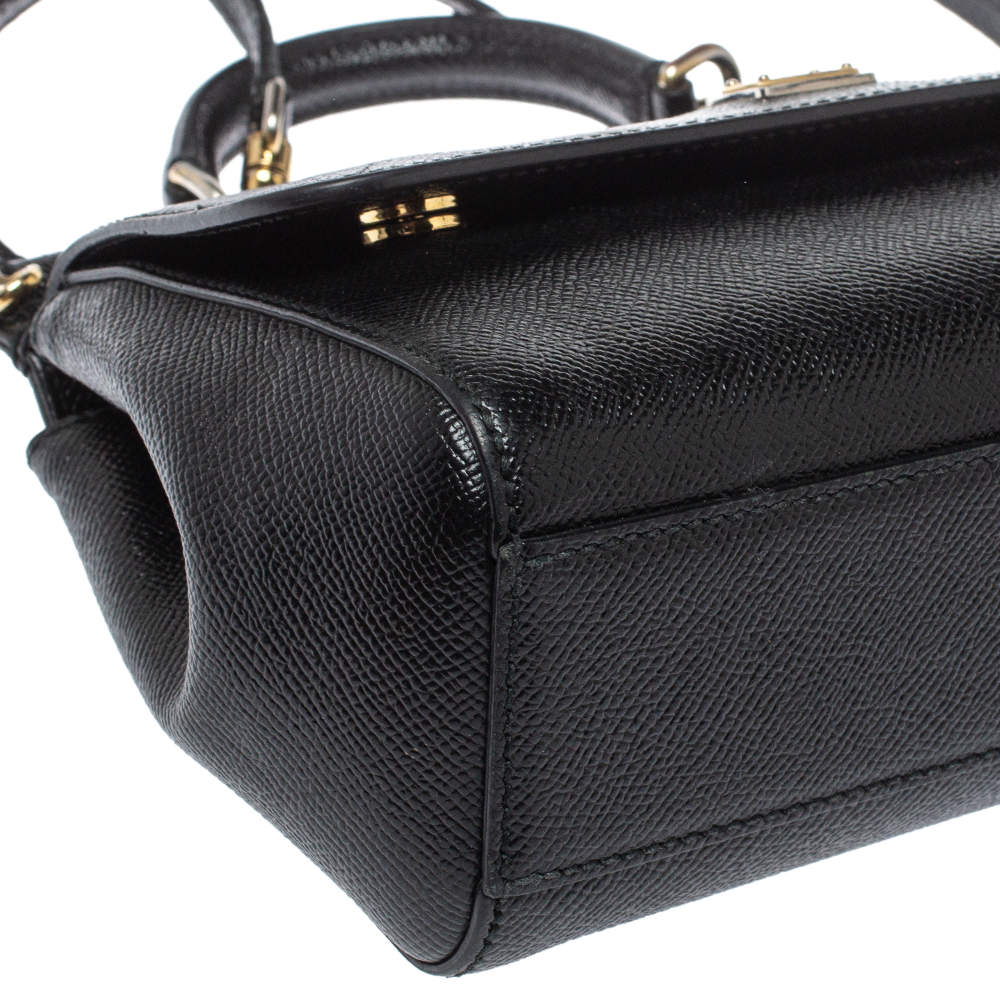 Dolce & Gabbana Large Miss Sicily Bag - Black Handle Bags, Handbags -  DAG383129