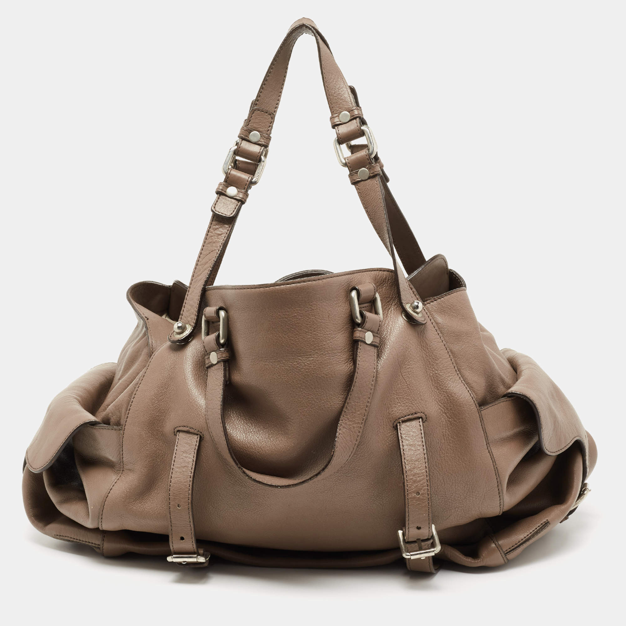 Dolce & Gabbana Brown Leather Miss Forever Tote