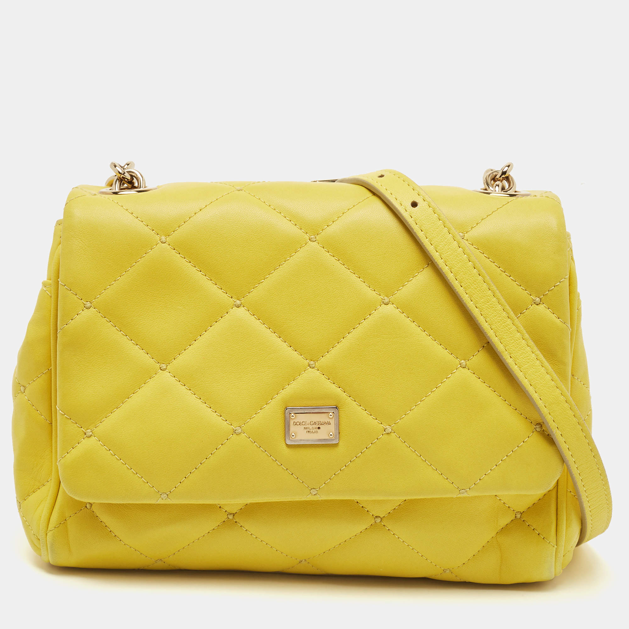 Dolce and best sale gabbana quilted bag