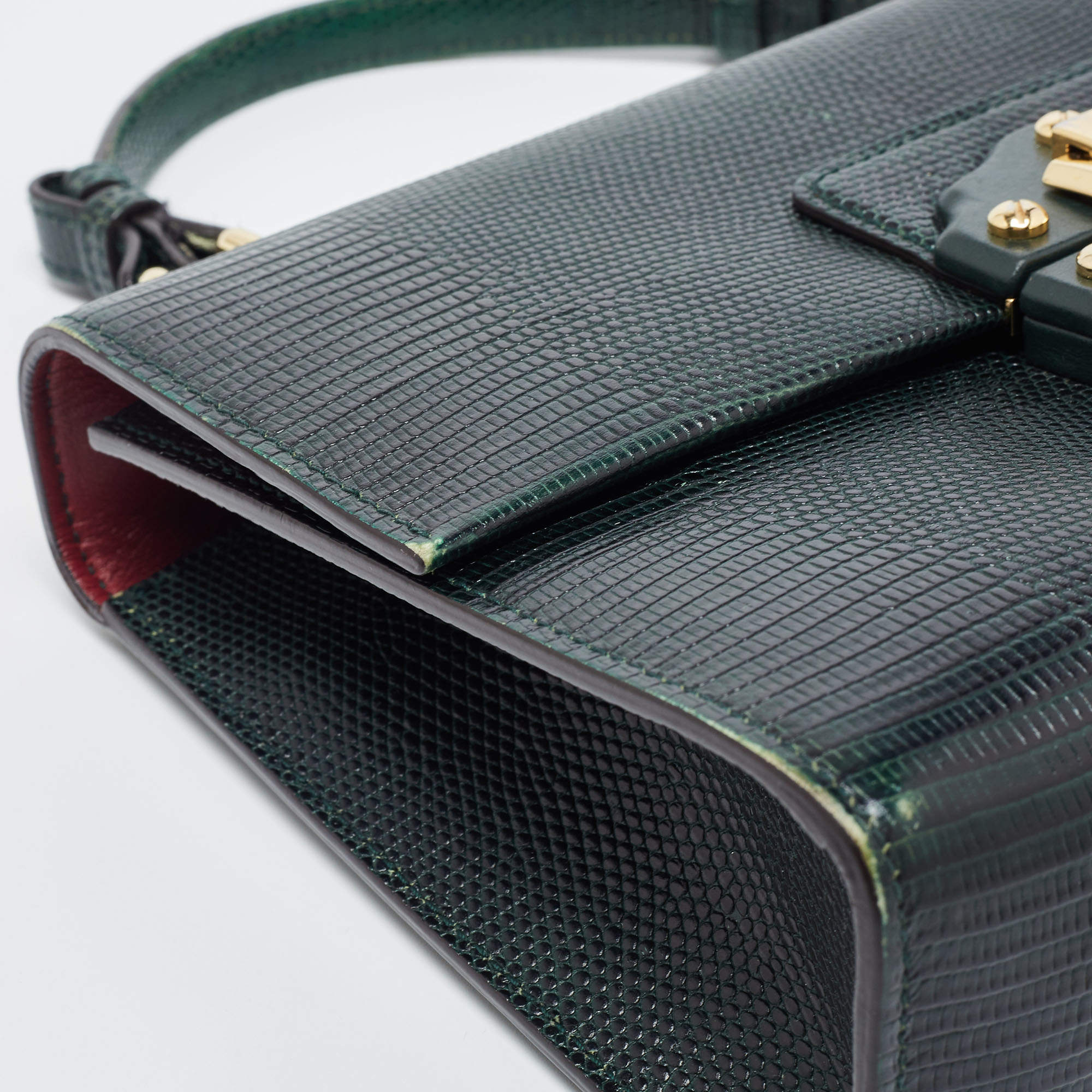 Louis Vuitton Kourad Ambassador Men Briefcase in Green Taiga 