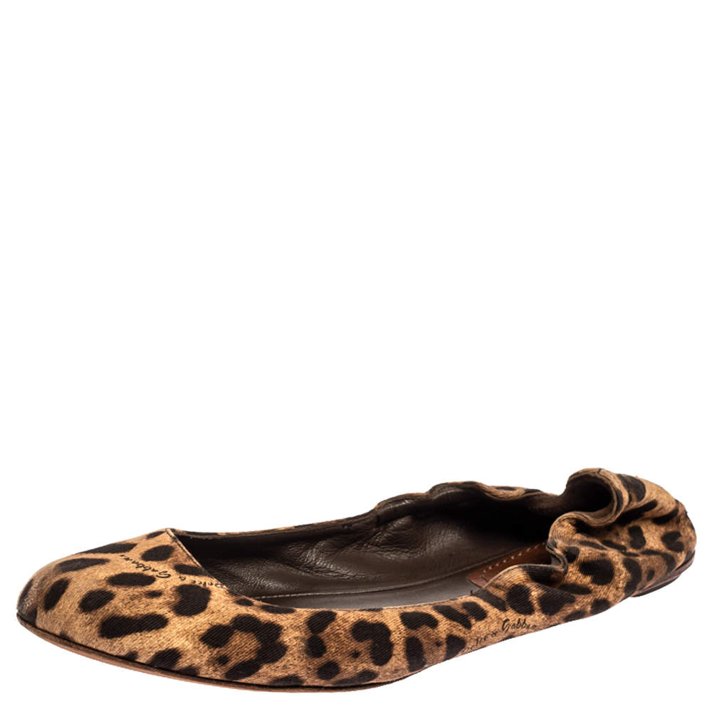 cheetah print ballet flats