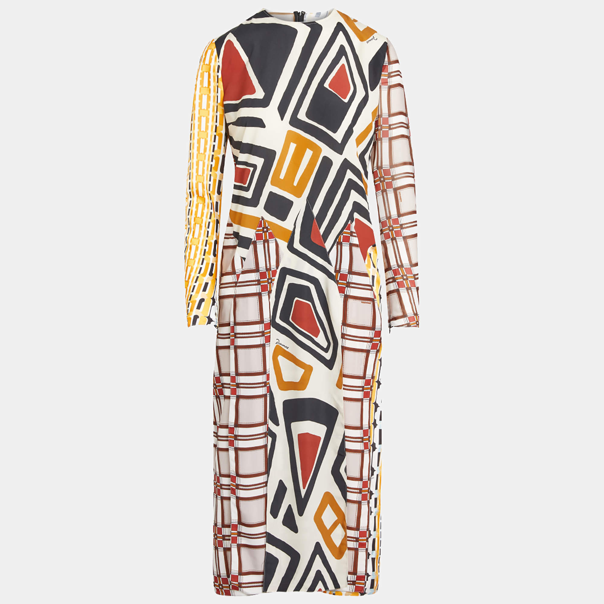 Dsquared2 multi Vestito Abstract Vestito Dress S/M