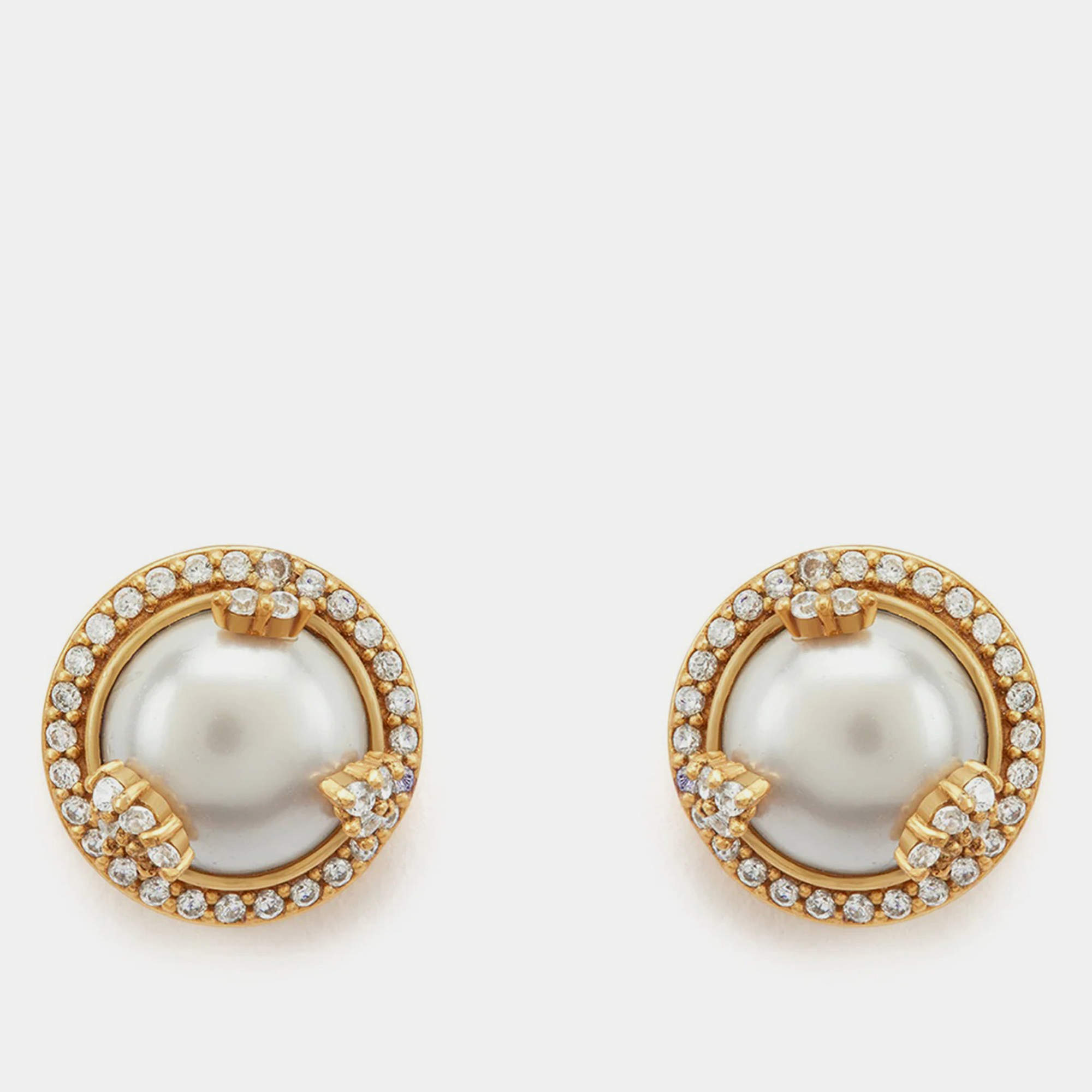 Aulerth x Ekaya Banaras Opaline ivory studs