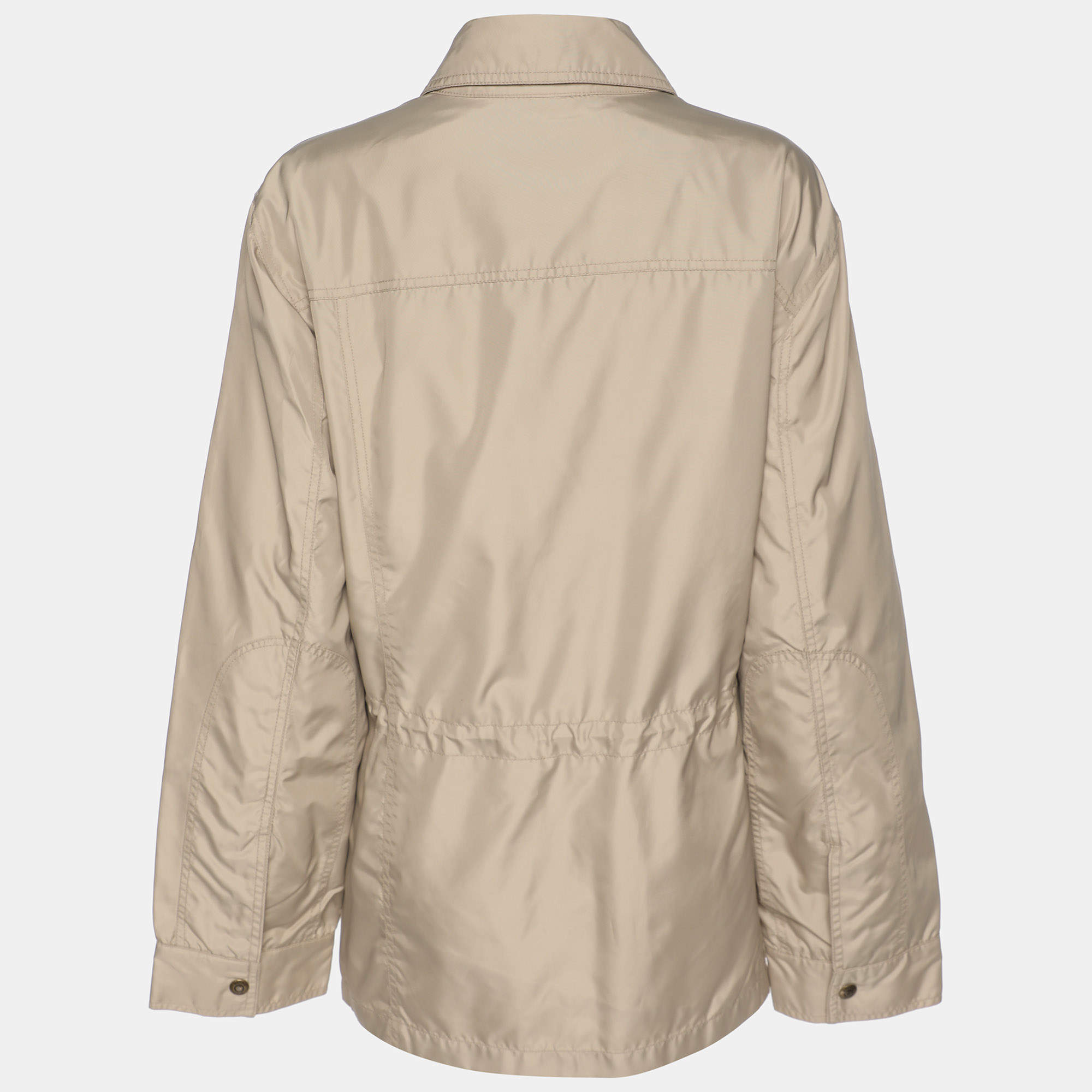 Elena Miro Sport by Elena Miro Beige Nylon Jacket XL Elena Miro TLC