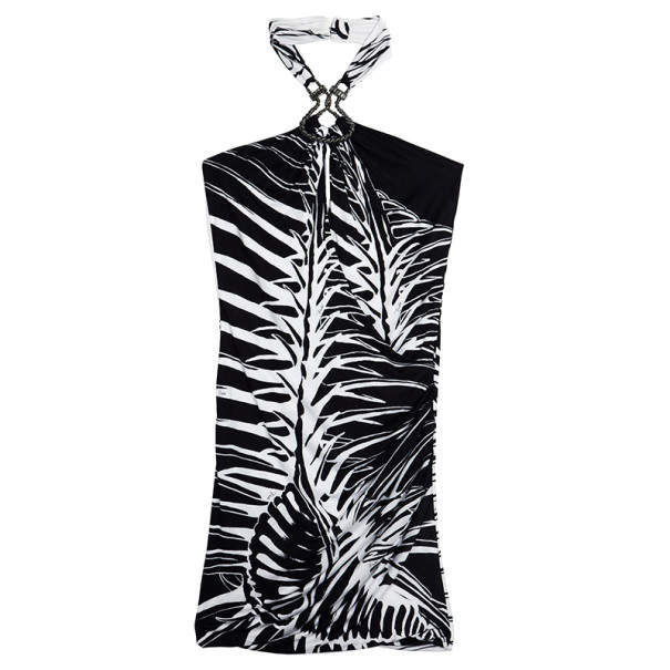 Emilio Pucci Bianco Nero Stretch Top S