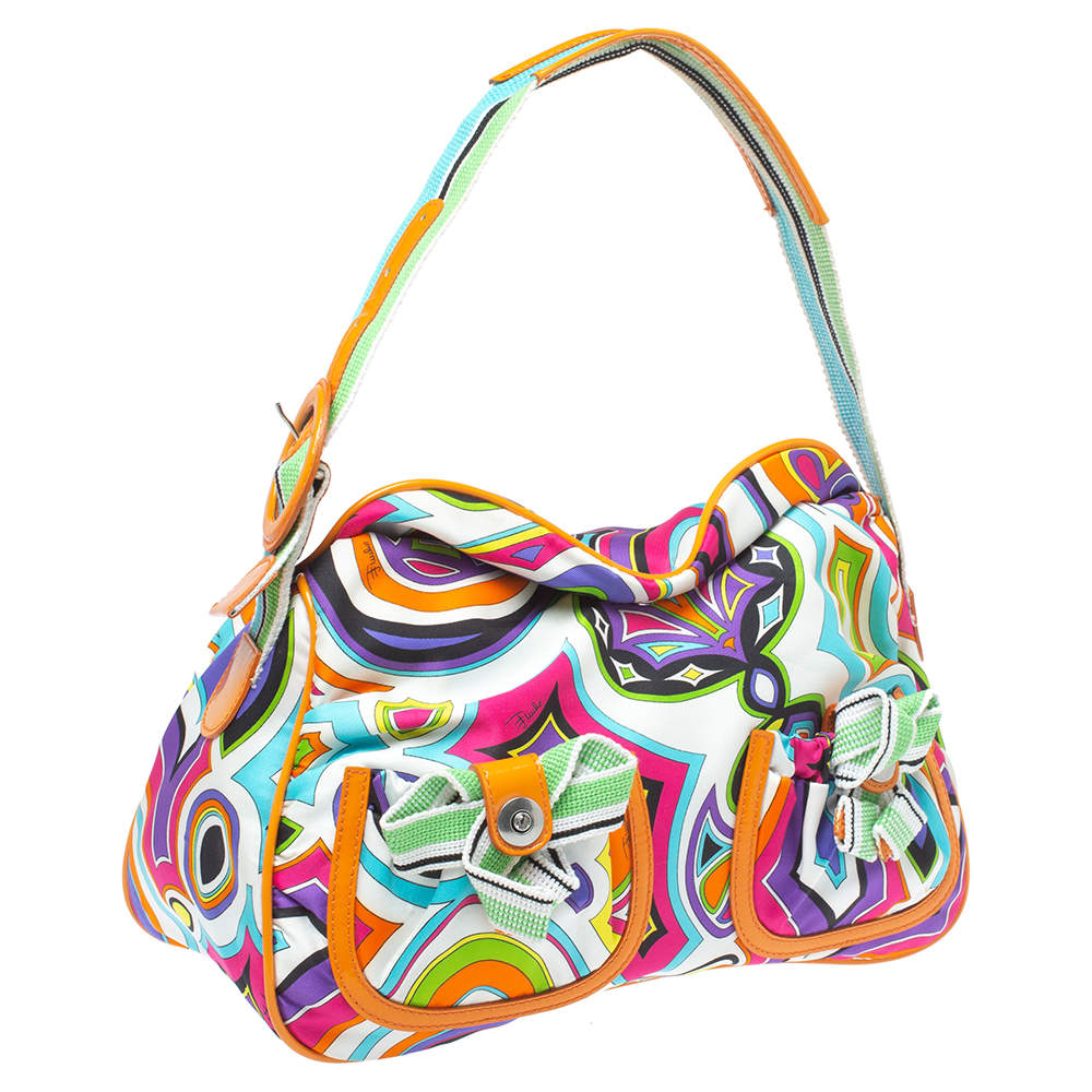 EMILIO PUCCI: shoulder bag for woman - Fuchsia  Emilio Pucci shoulder bag  3EBC173E741 online at