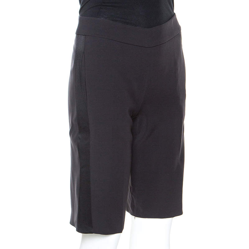 armani black shorts